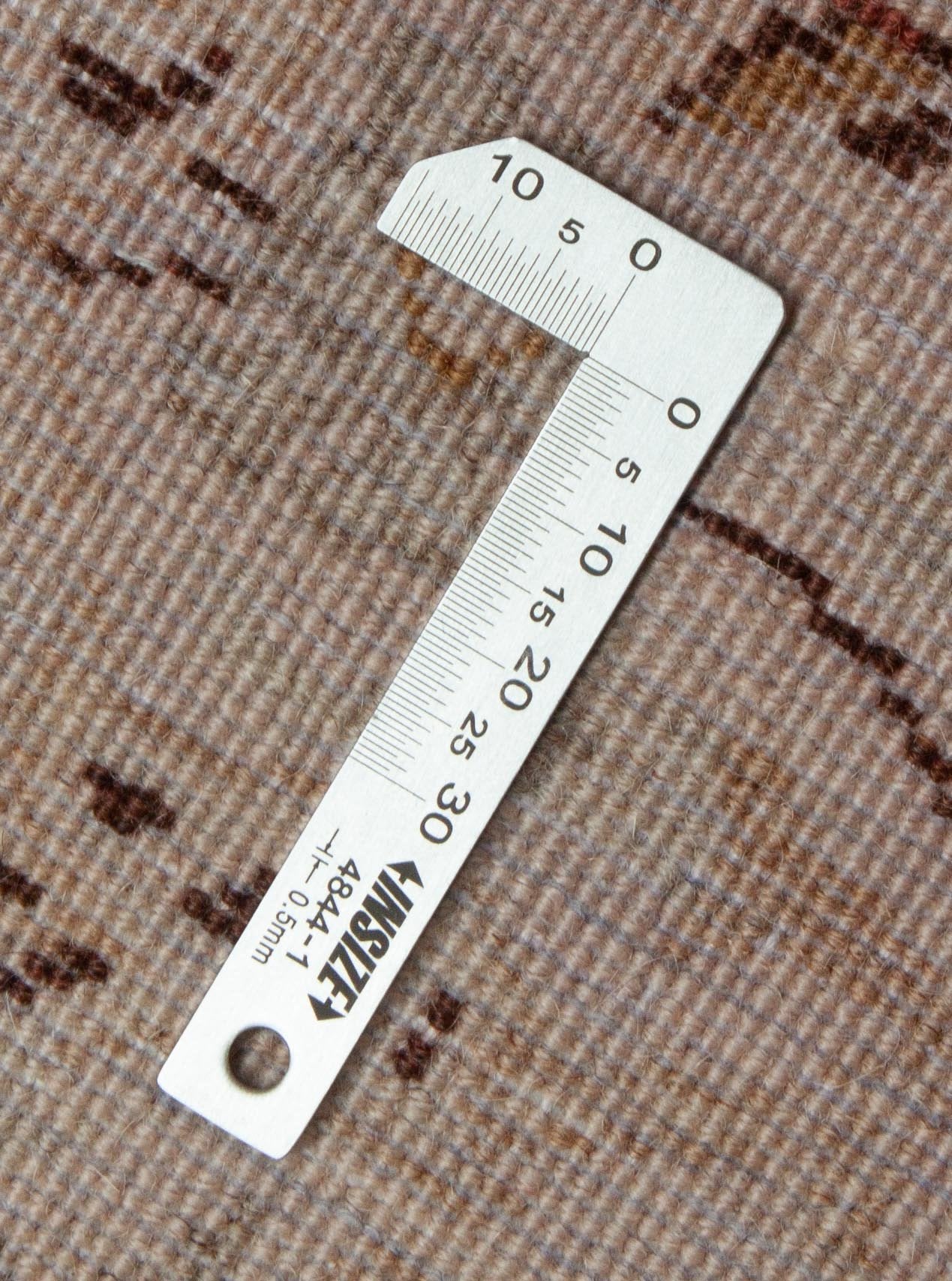 Eine Fotoaufnahme eines Keshan Teppichs.