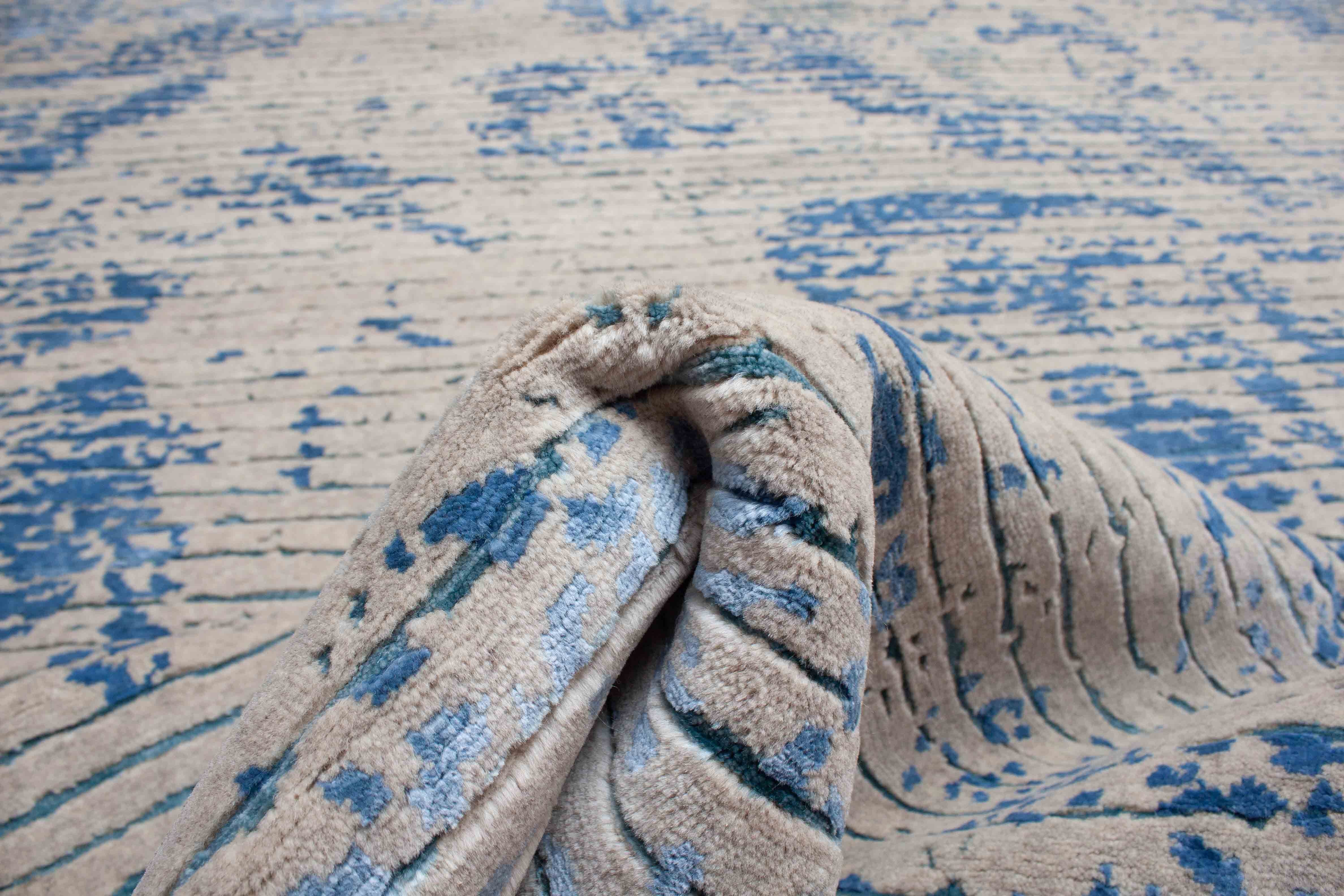 Eine Fotoaufnahme eines Terra Teppichs.