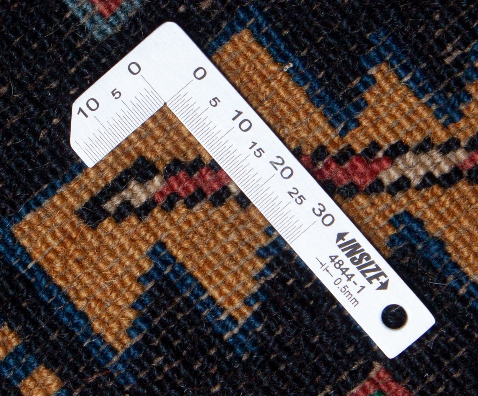 Eine Fotoaufnahme eines Kordi Teppichs.