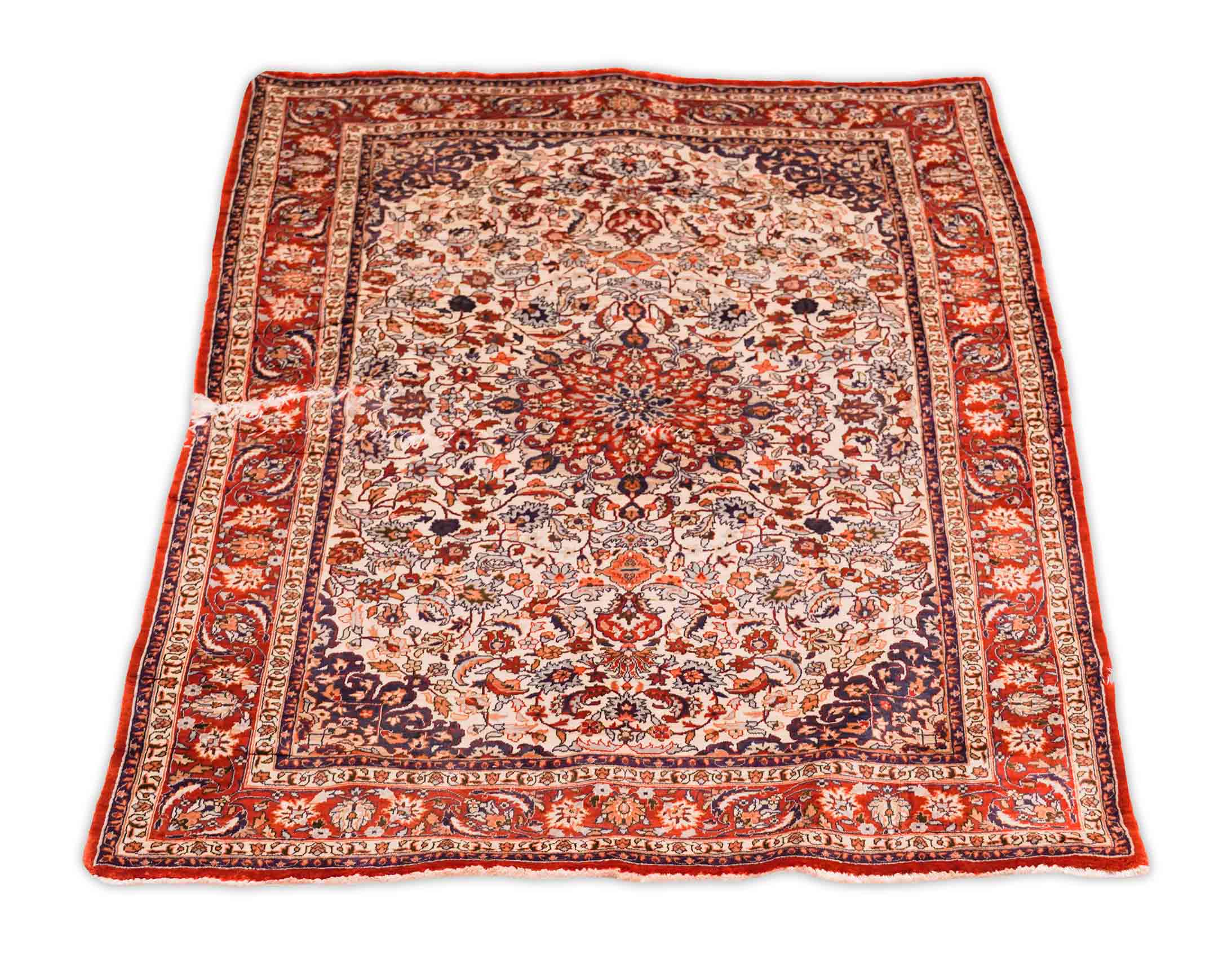 China Teppich aus reiner Seide | 94 cm x 62 cm | Nr. 17494