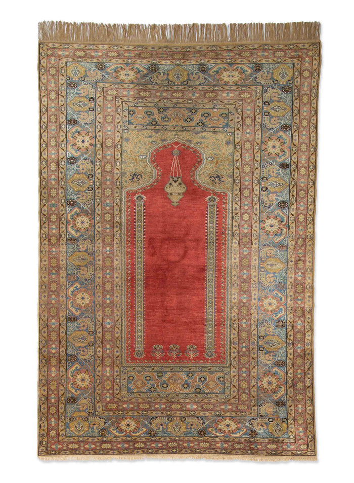 Alter Kayseri aus reiner Seide | 183 cm x 124 cm | Nr. 17665