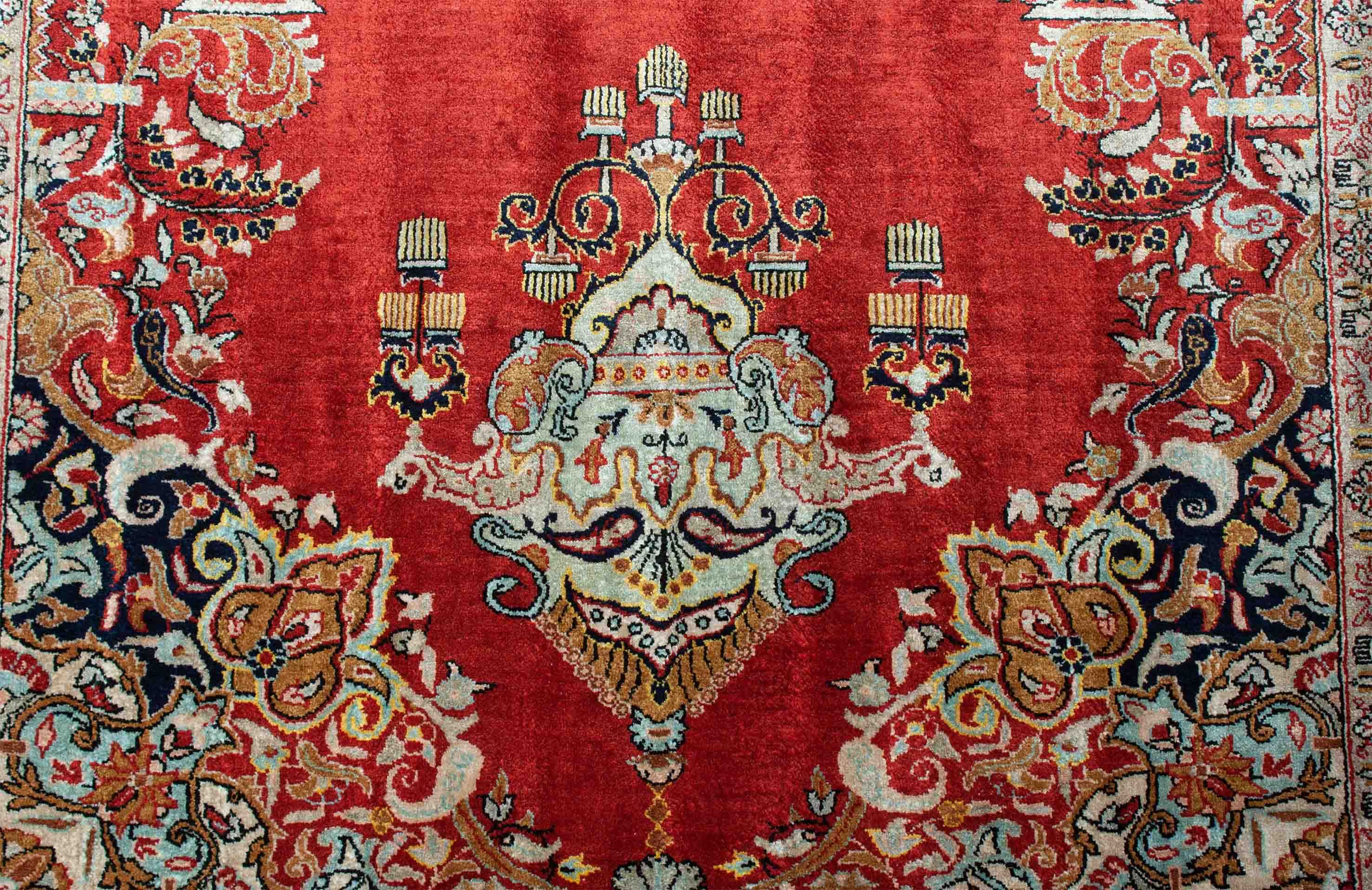 Bild vom Ghom aus reiner Seide Teppich - 2