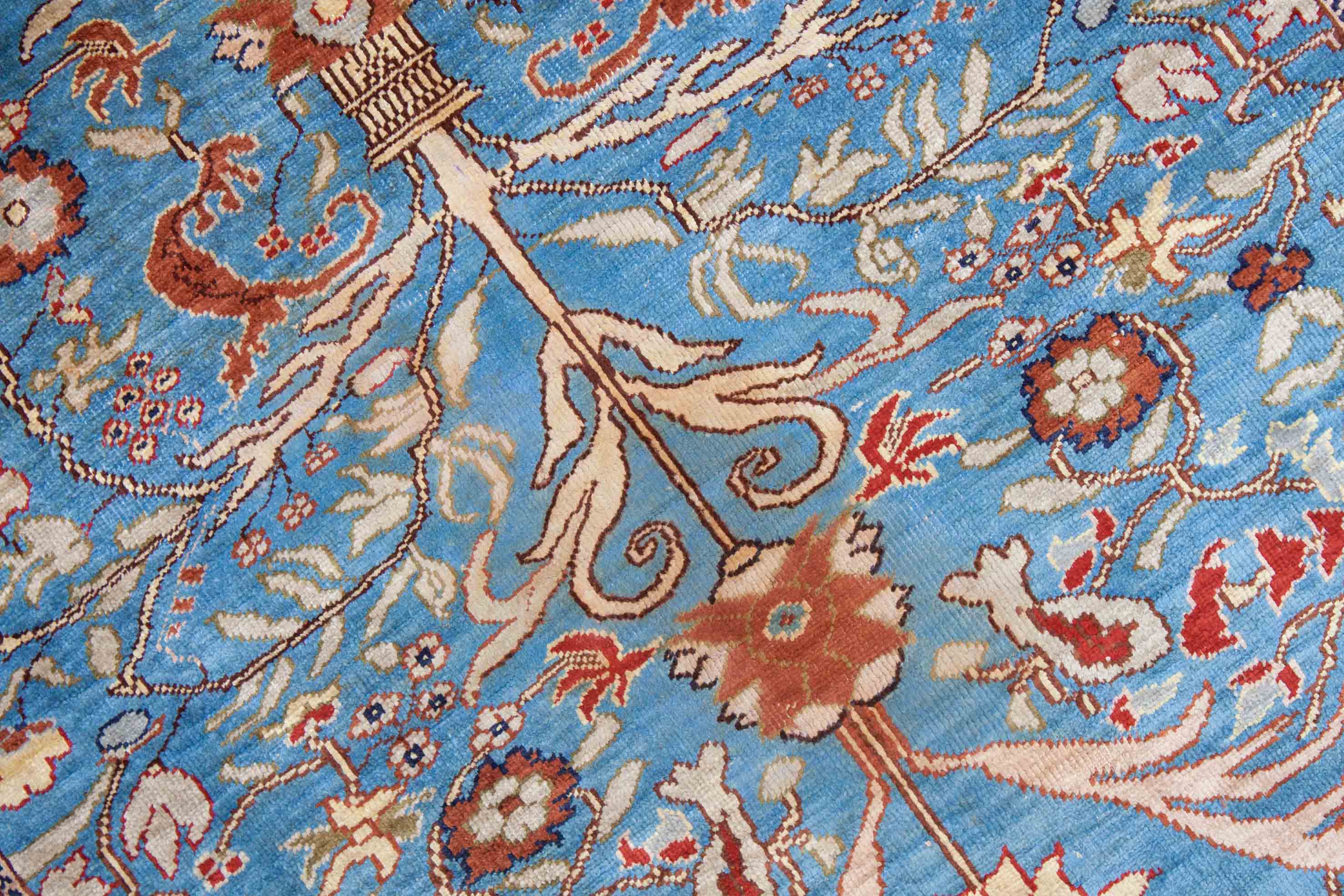 Eine Fotoaufnahme eines Kayseri Teppichs.