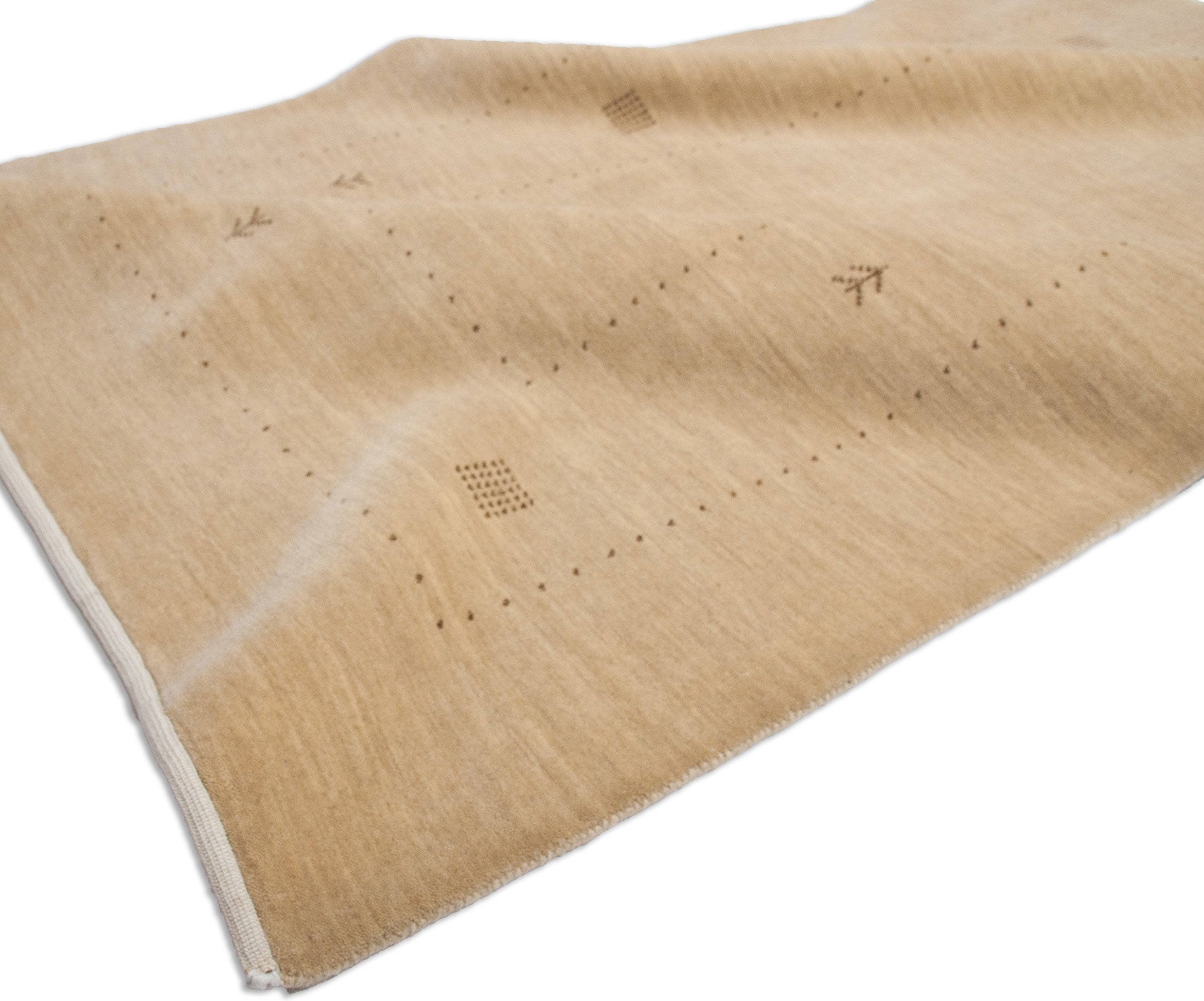 Eine Fotoaufnahme eines Schlingel Teppichs.