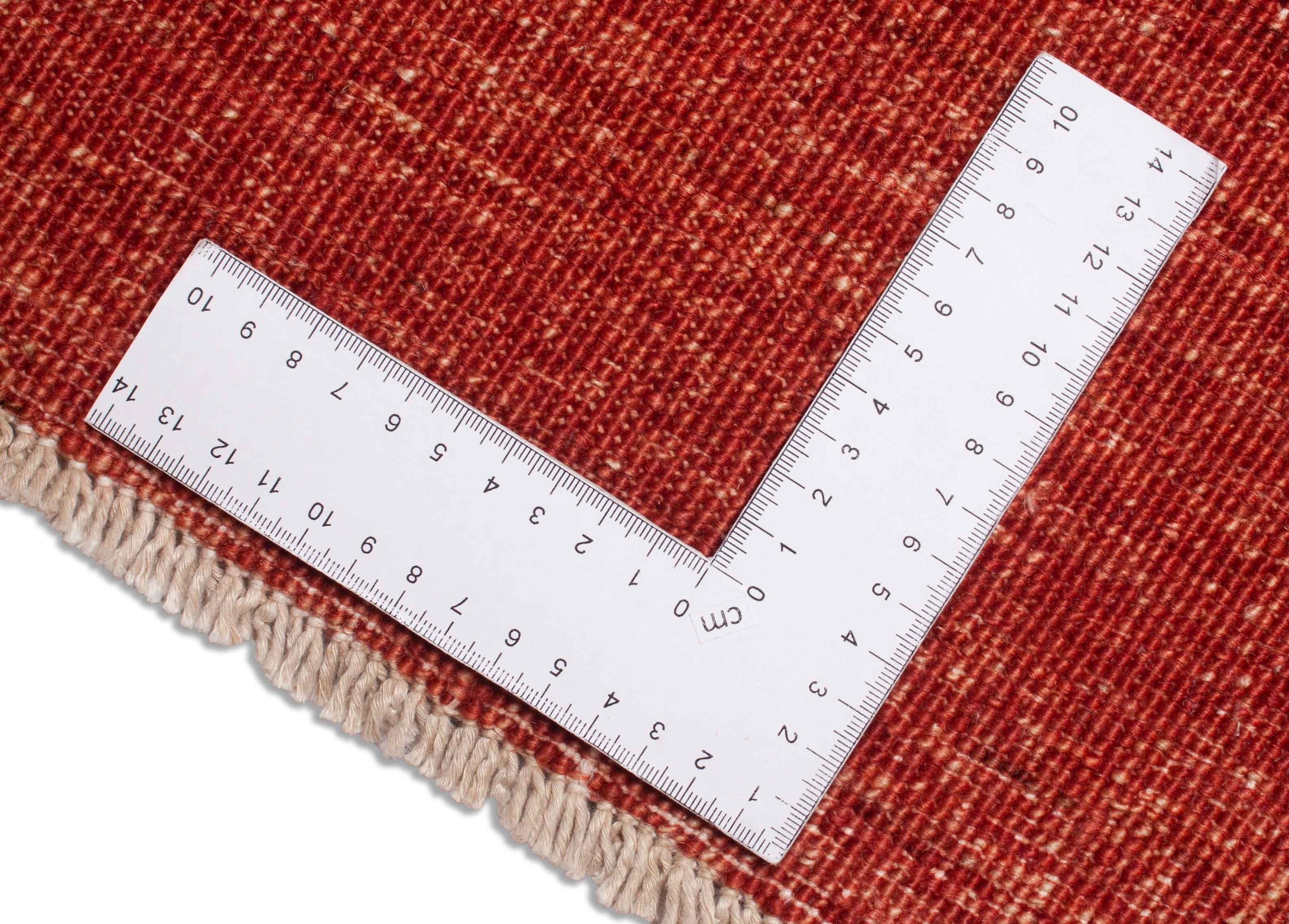 Eine Fotoaufnahme eines Bakhtiari Feldermuster Teppich Teppichs.