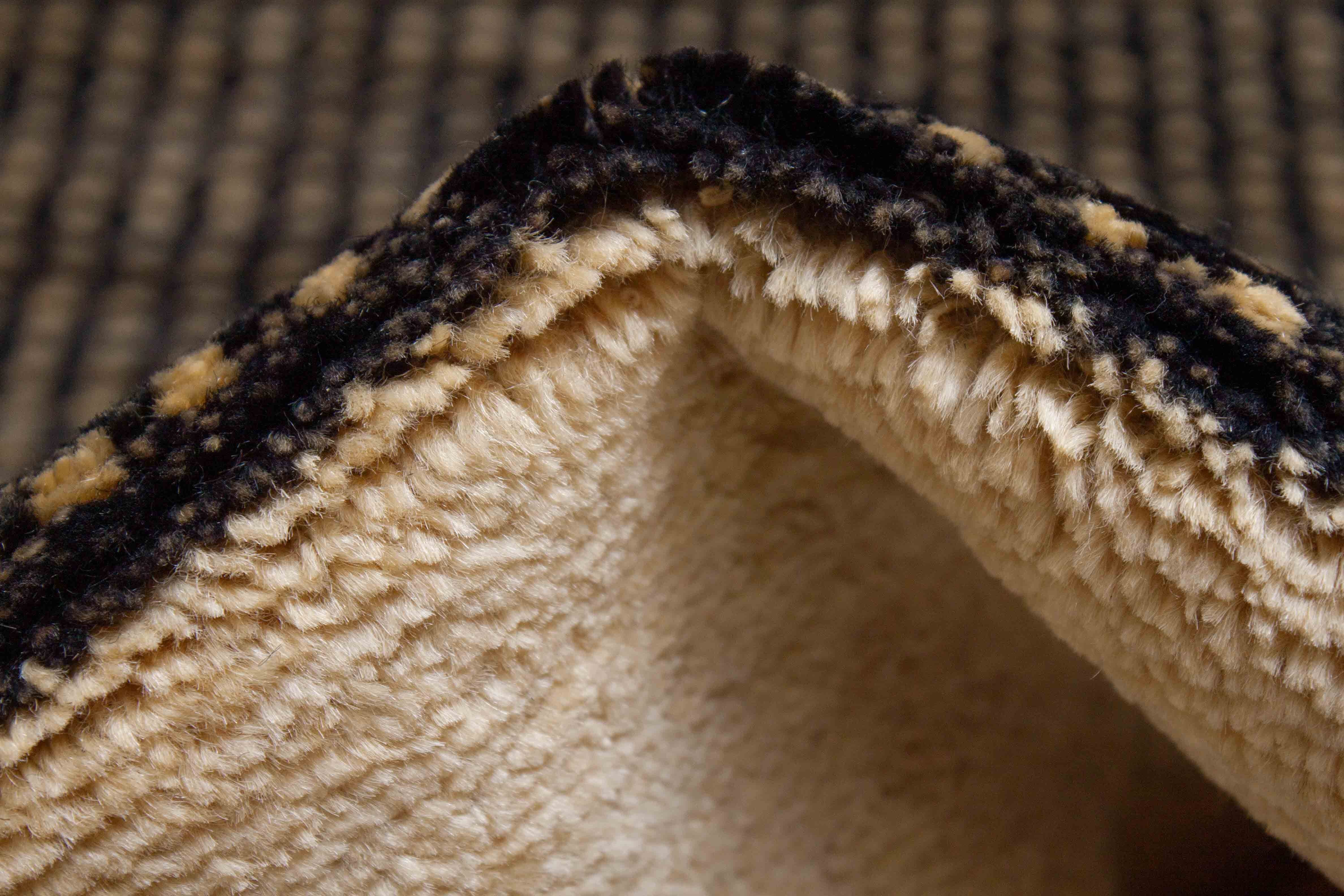 Eine Fotoaufnahme eines Lori Teppichs.