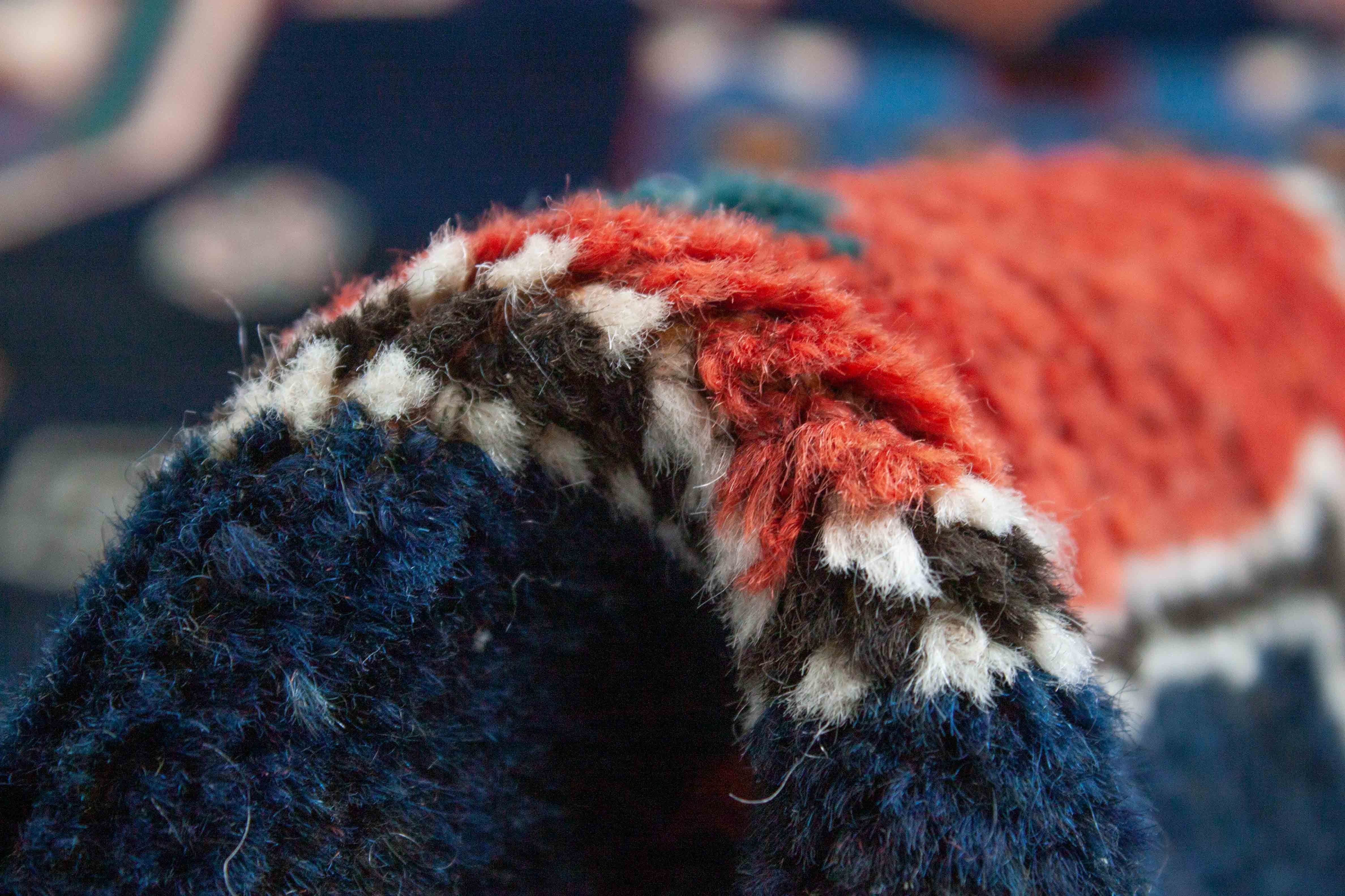 Eine Fotoaufnahme eines Kordi Teppichs.