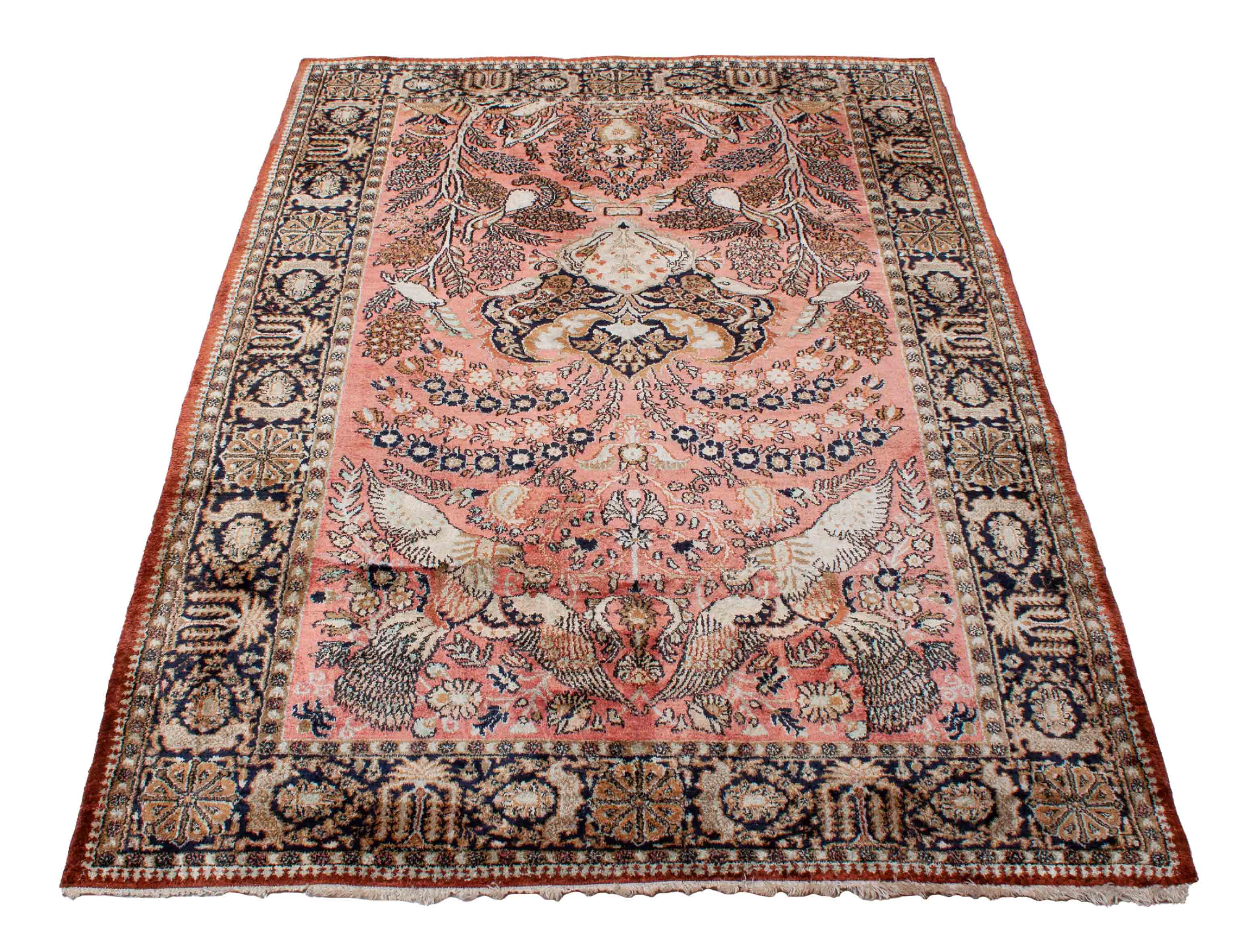 Ghom aus reiner Seide | 160 cm x 114 cm | Nr. 18930