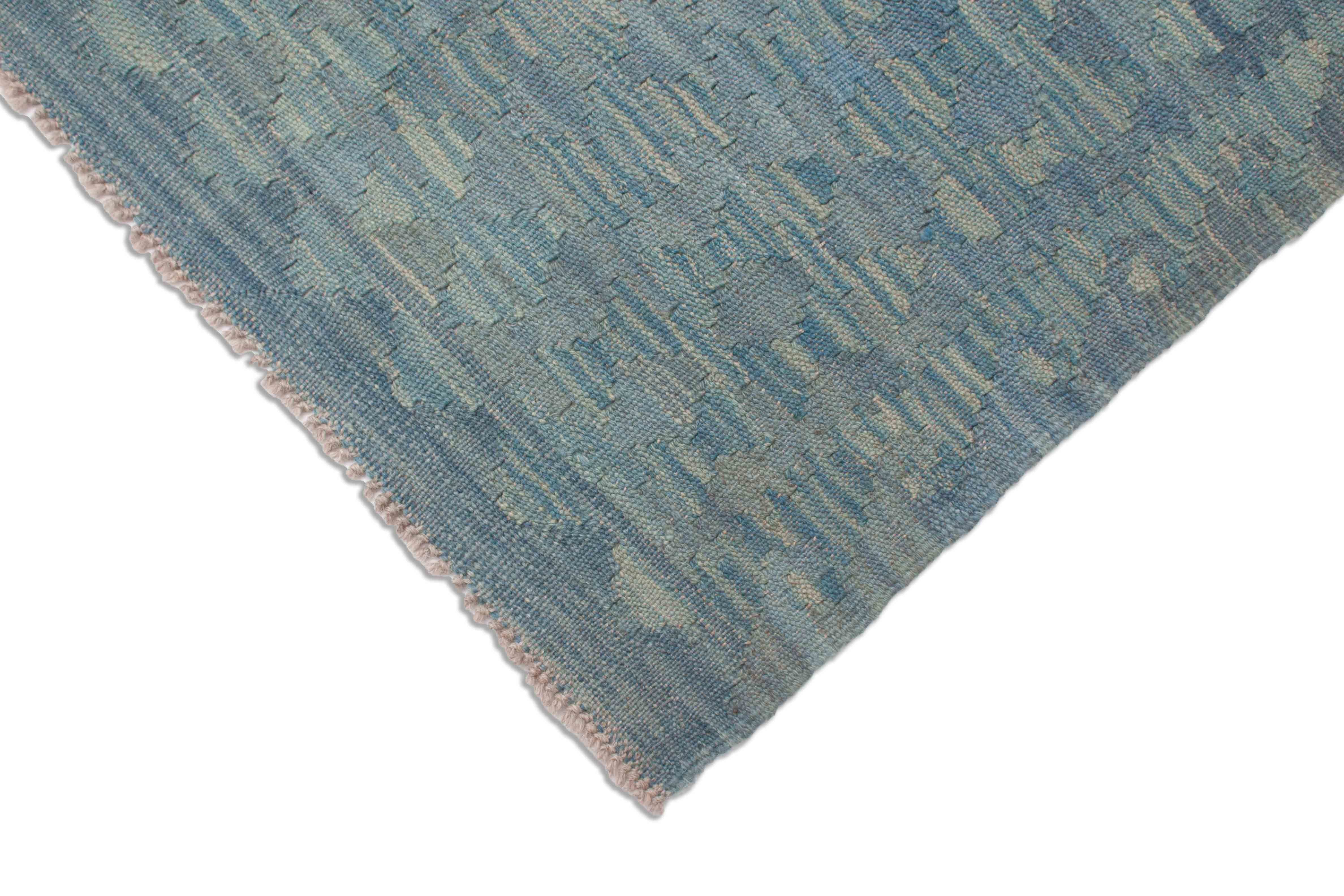 Eine Fotoaufnahme eines Kelim Teppichs.