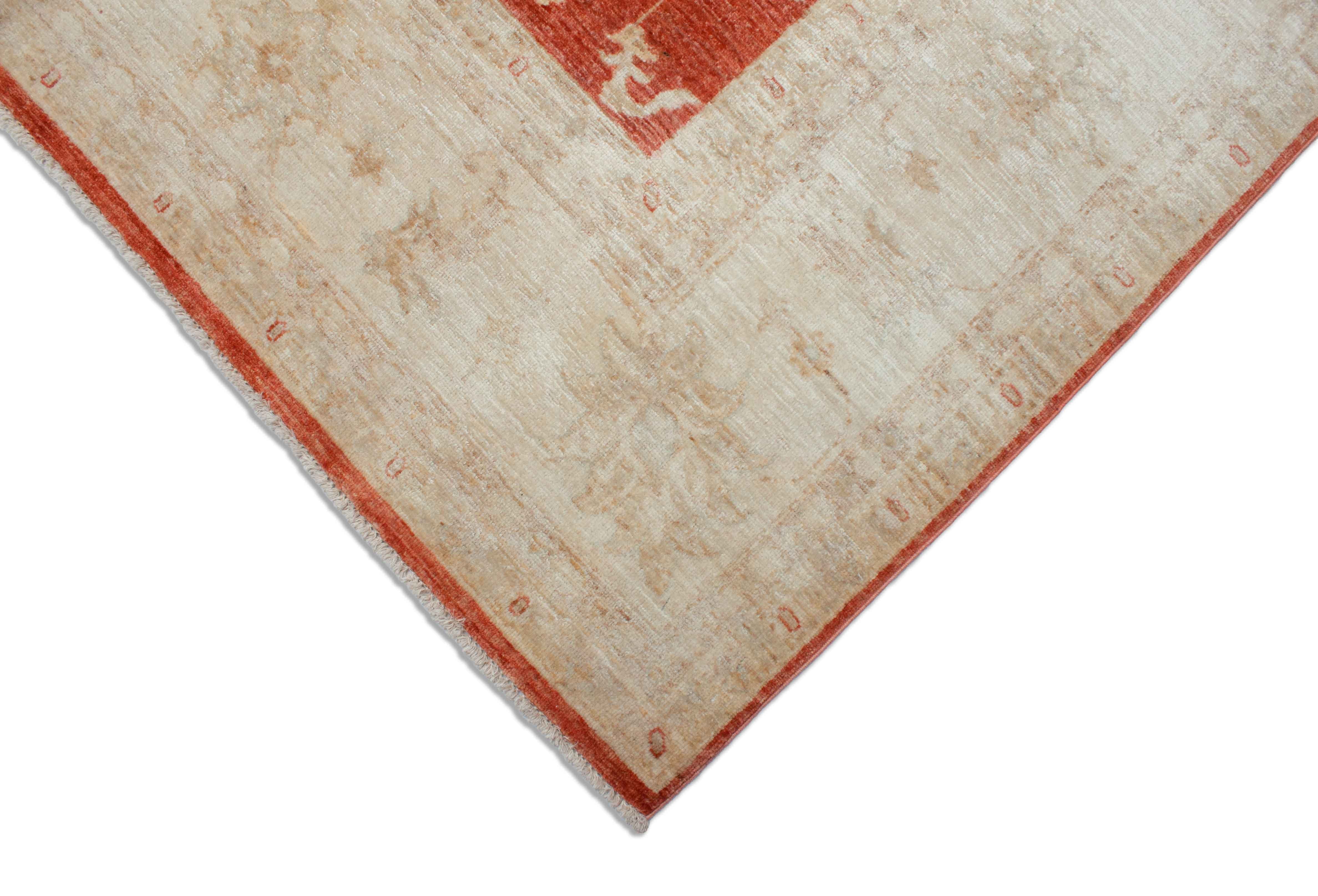 Eine Fotoaufnahme eines Farahan Teppichs.