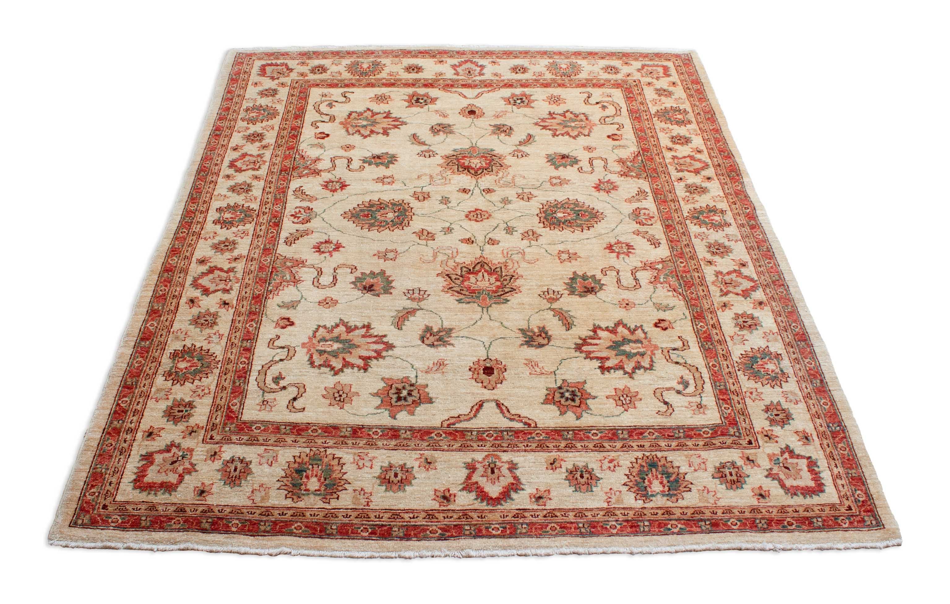 Eine Fotoaufnahme eines Ziegler Teppichs.