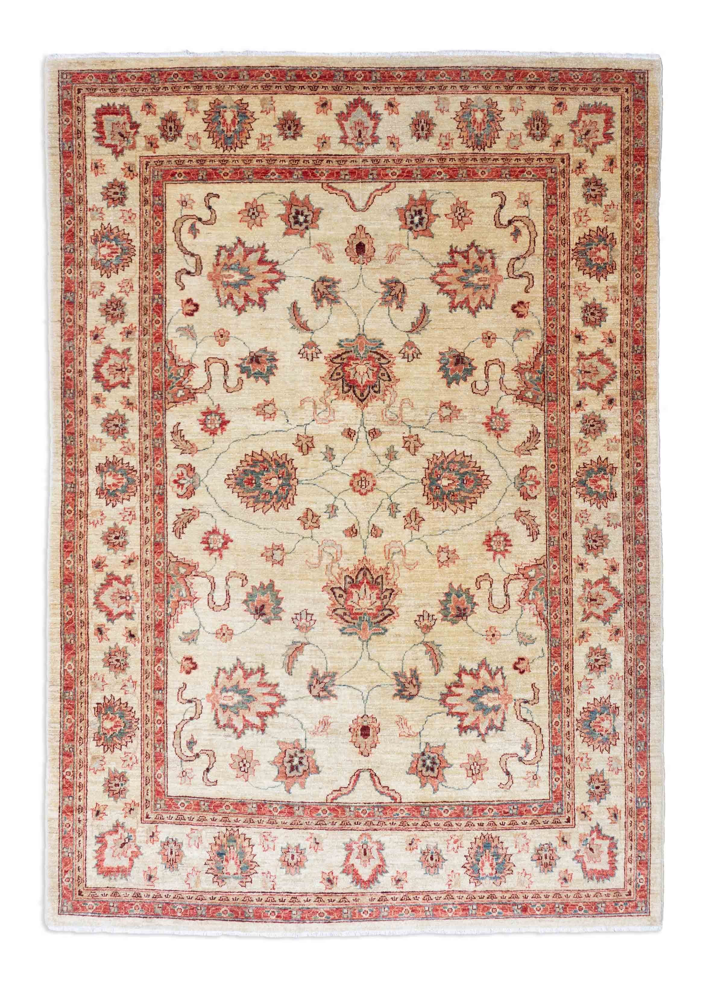 Eine Fotoaufnahme eines Ziegler Teppichs.