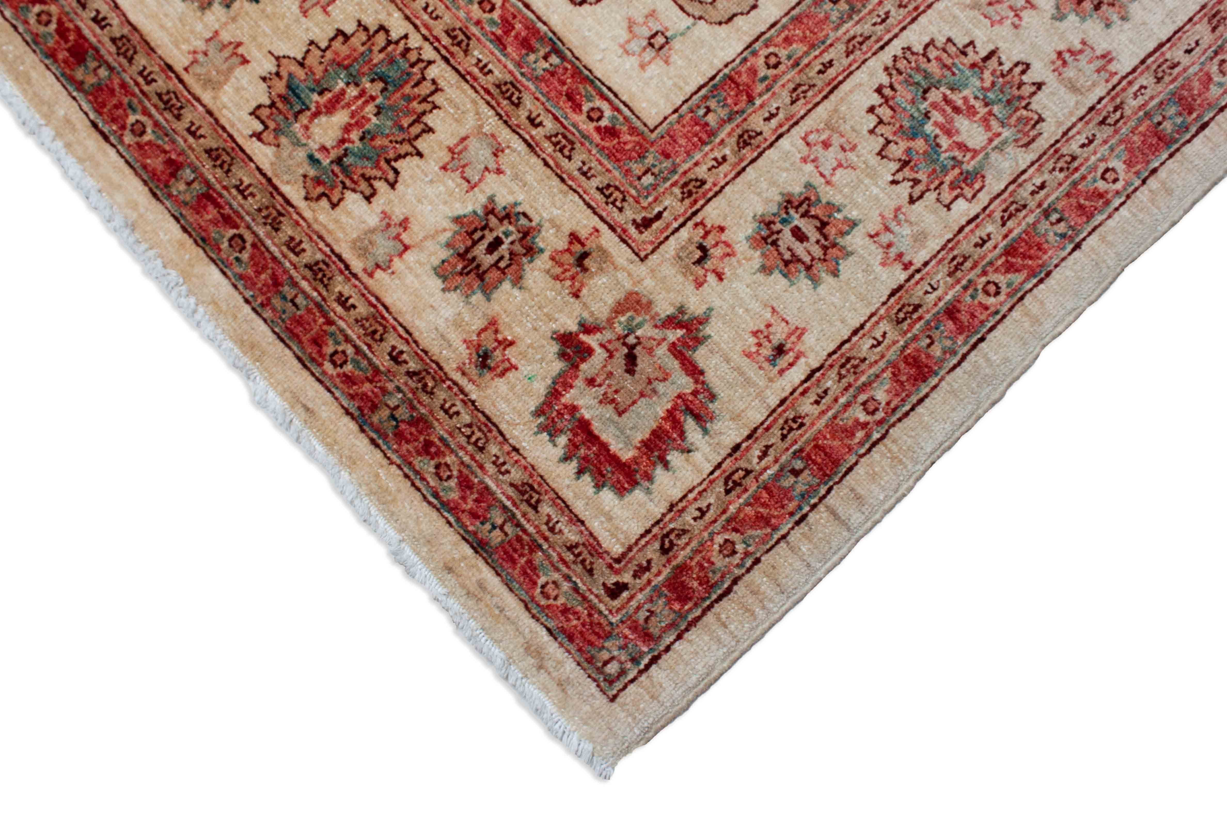 Eine Fotoaufnahme eines Ziegler Teppichs.