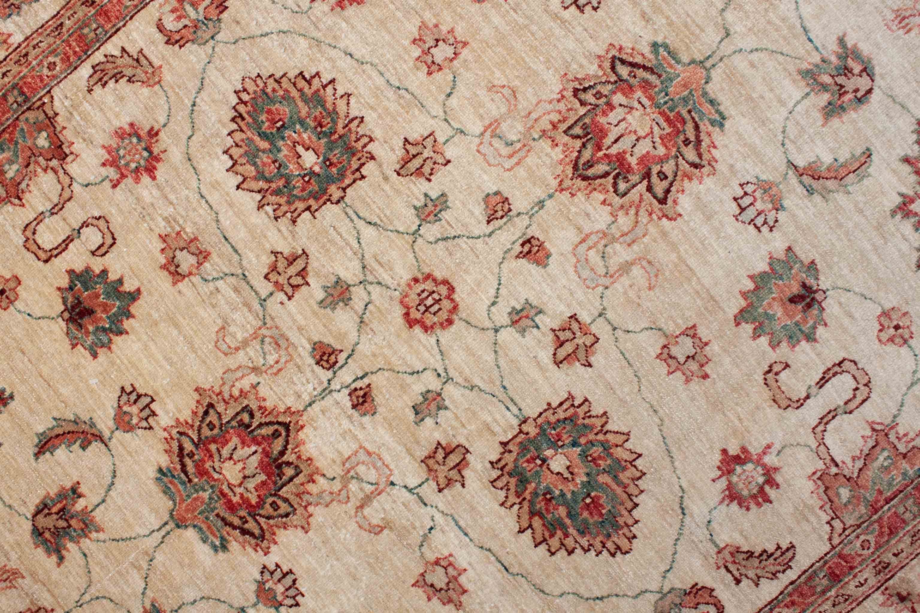 Eine Fotoaufnahme eines Ziegler Teppichs.