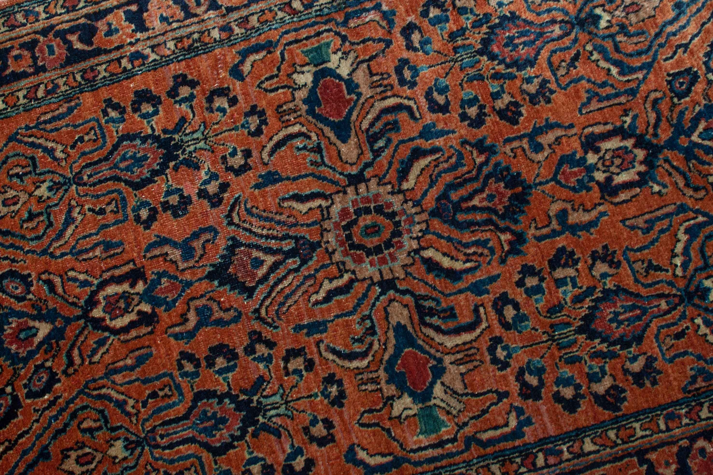 Bild vom Alter Re-Import Sarough Teppich - 2