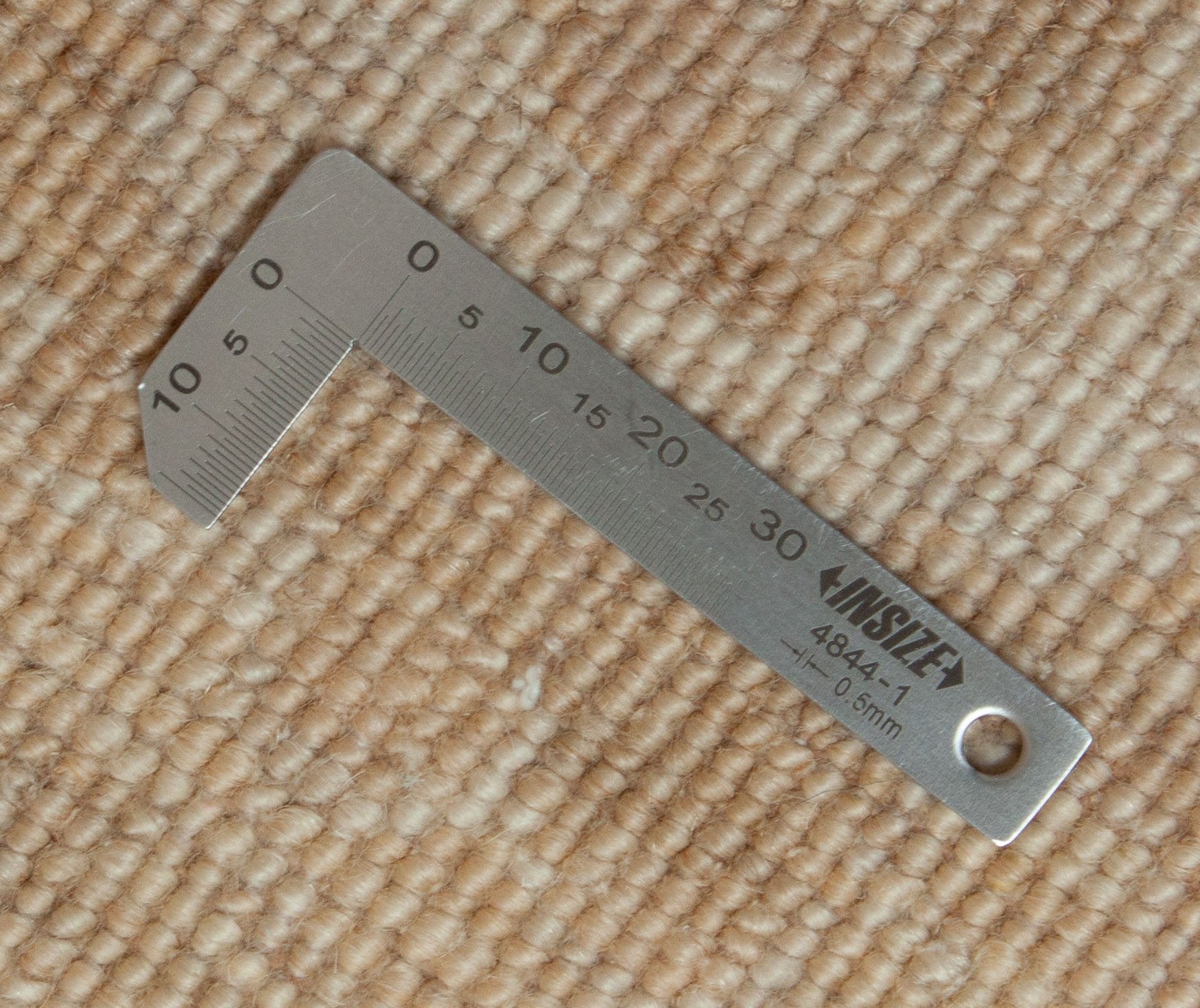 Eine Fotoaufnahme eines Farahan Teppichs.