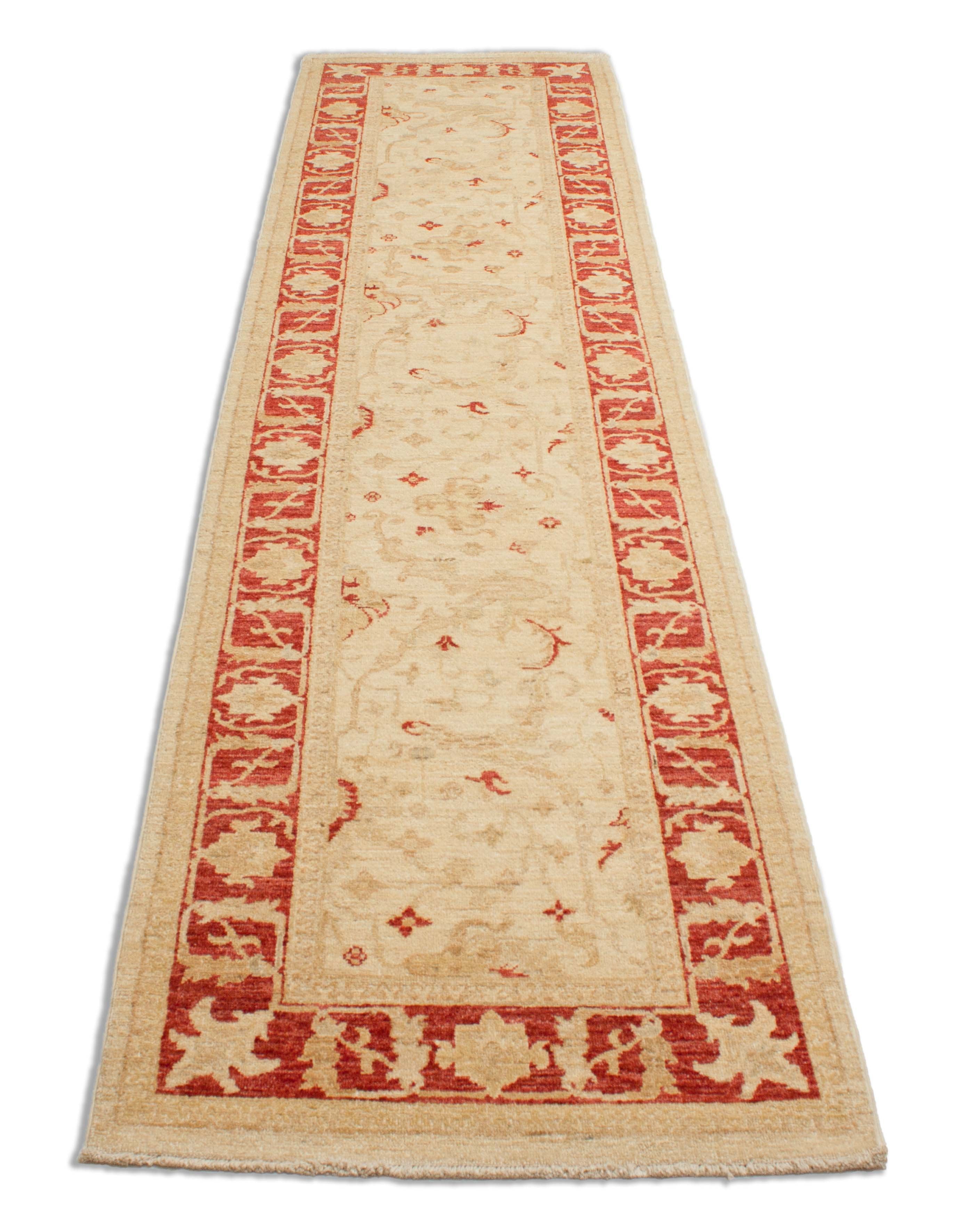 Eine Fotoaufnahme eines Farahan Teppichs.