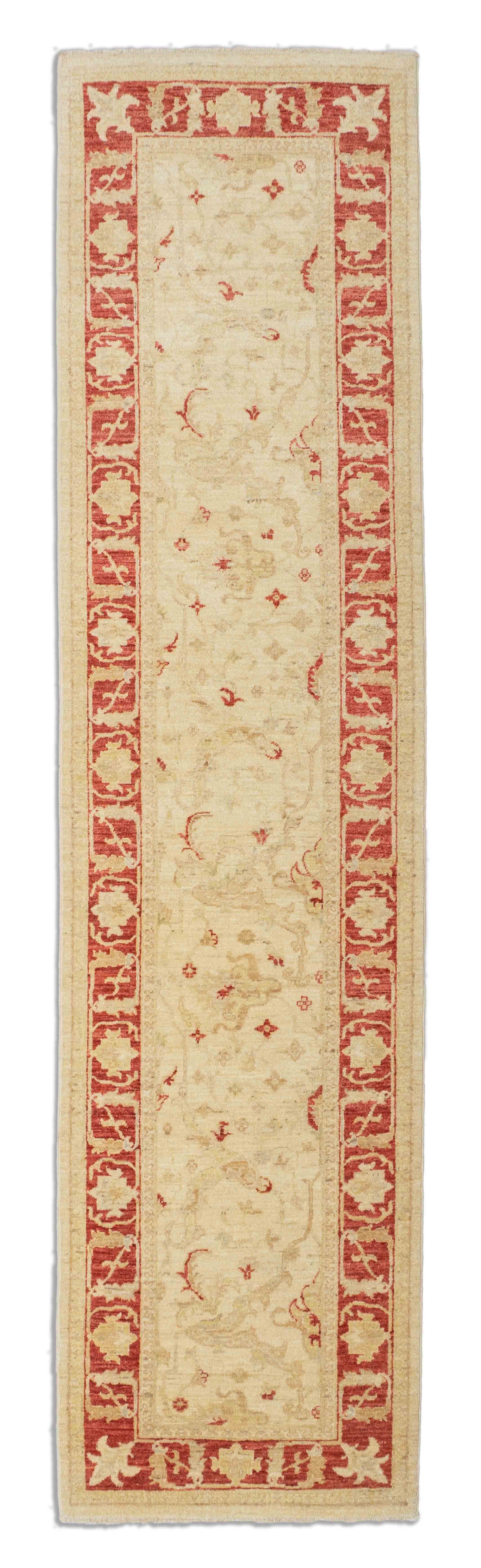 Eine Fotoaufnahme eines Farahan Teppichs.