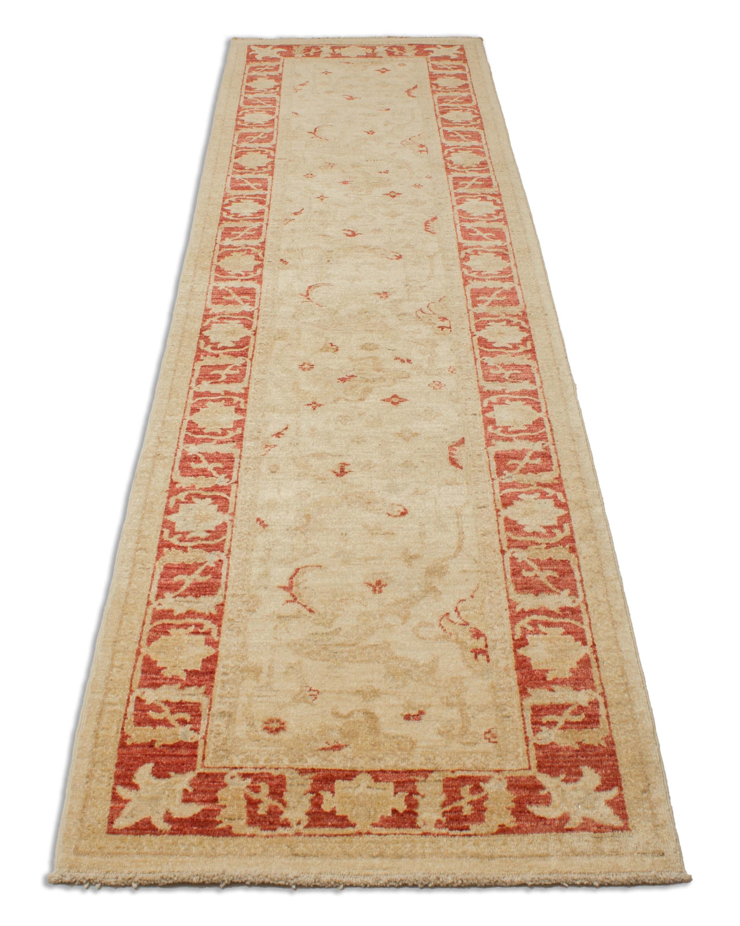 Eine Fotoaufnahme eines Farahan Teppichs.