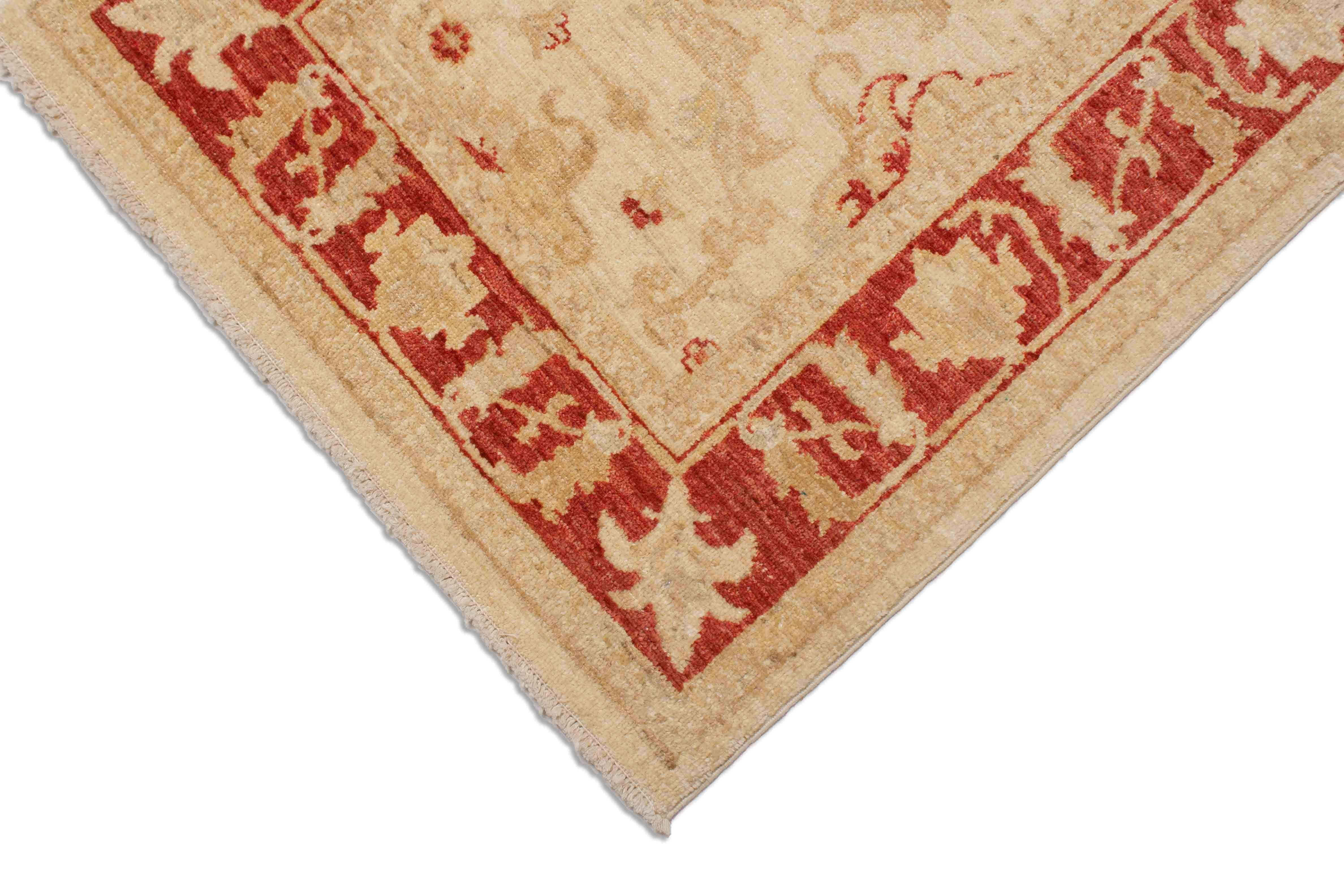 Eine Fotoaufnahme eines Farahan Teppichs.