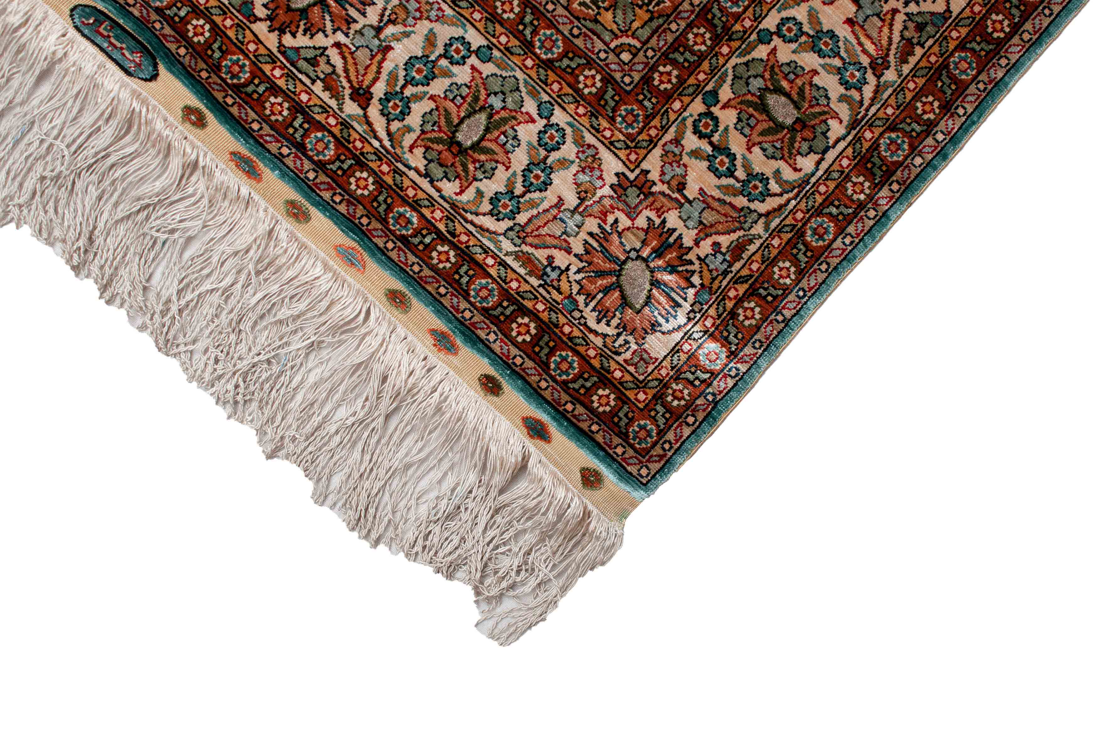 Hereke aus reiner Seide | 140 cm x 90 cm | Nr. 19162