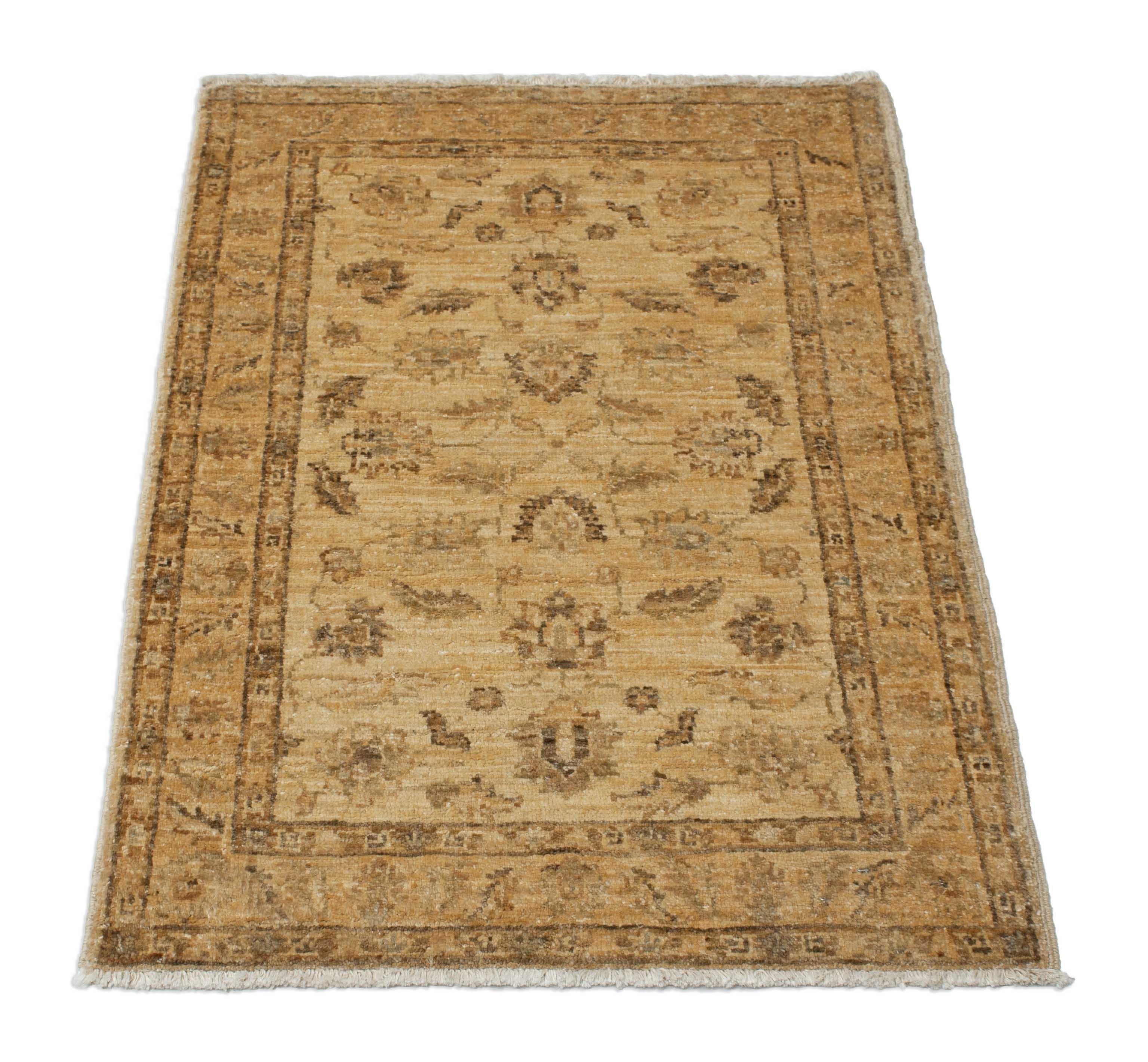 Eine Fotoaufnahme eines Farahan Teppichs.