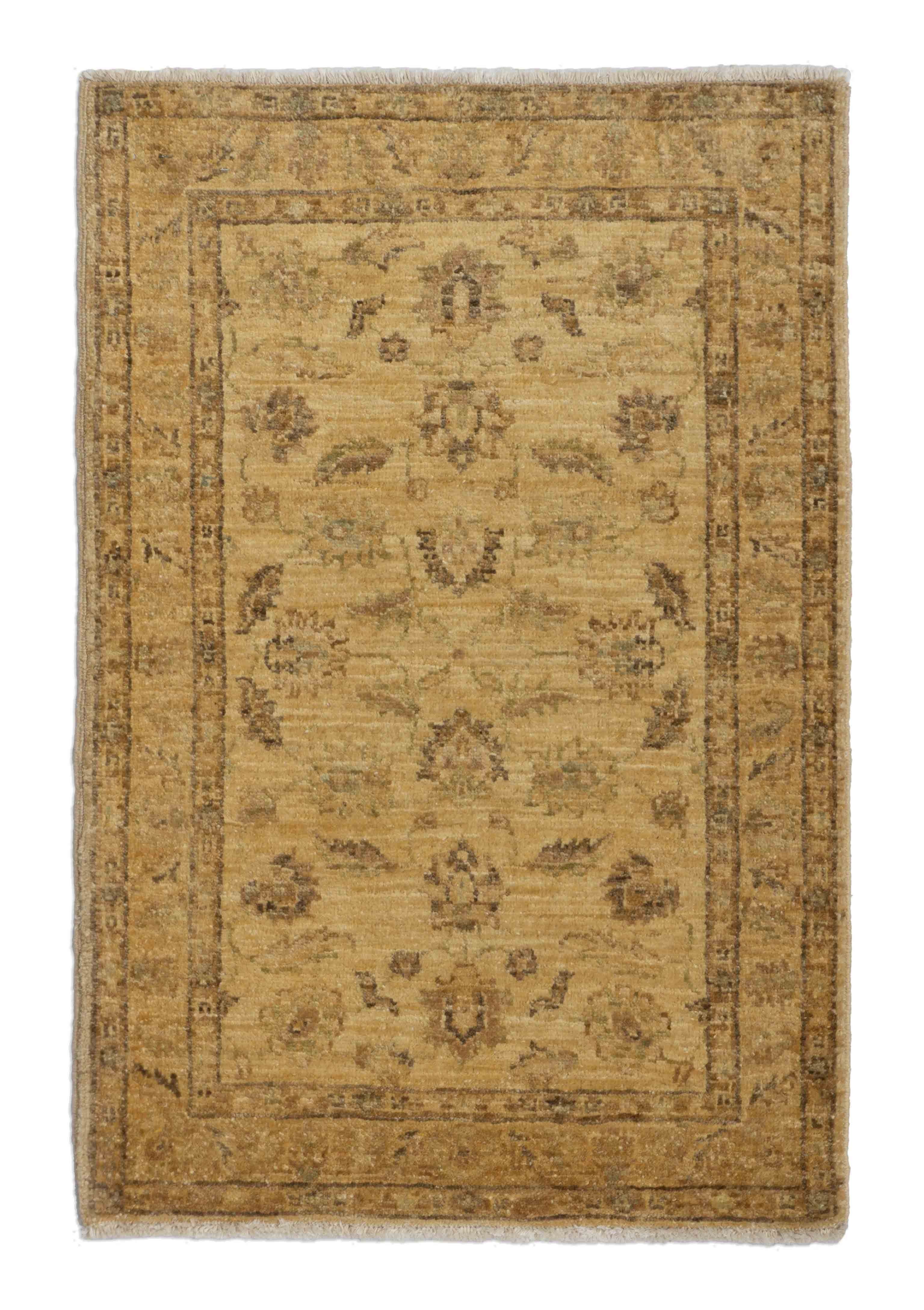 Eine Fotoaufnahme eines Farahan Teppichs.