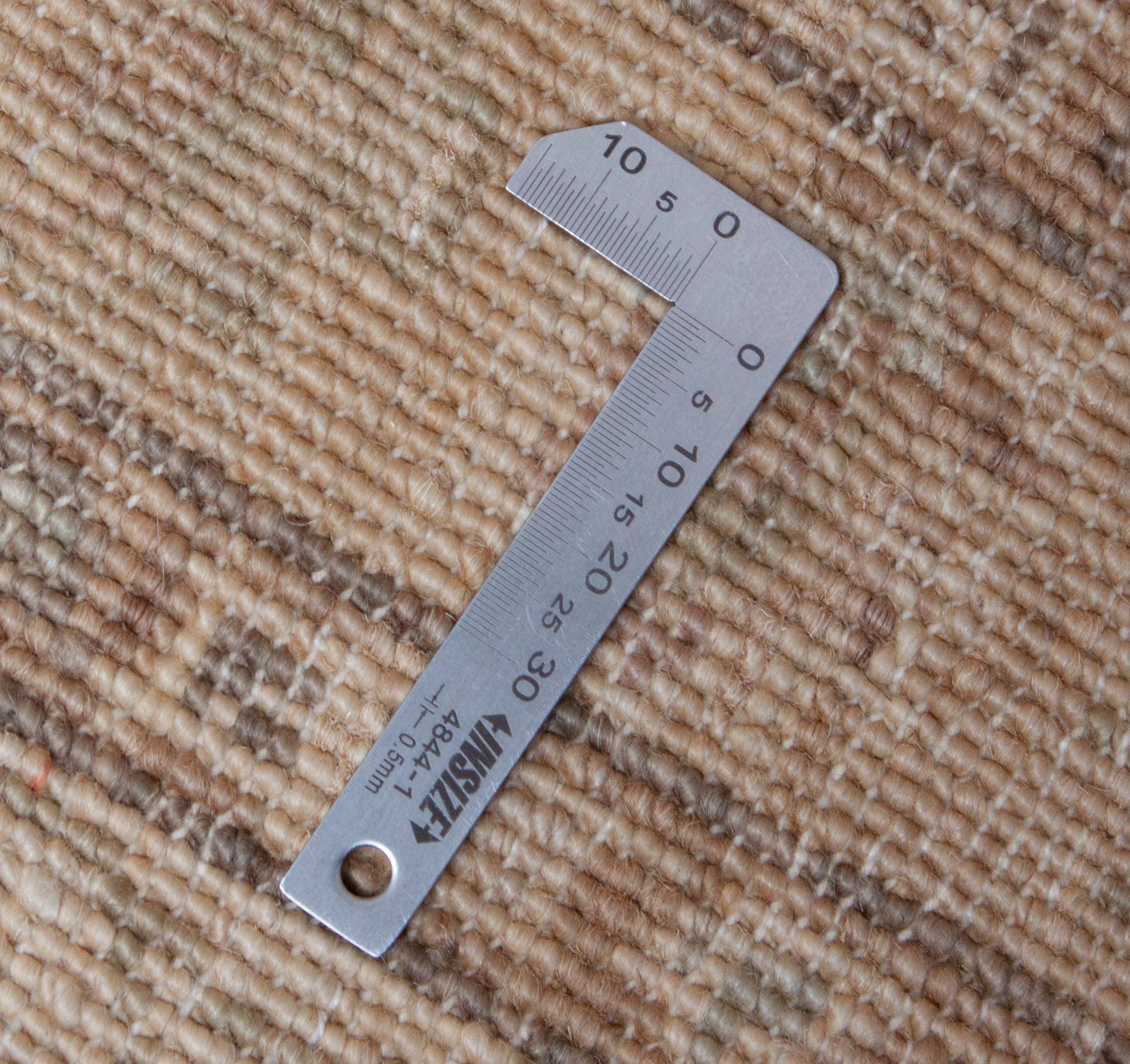 Eine Fotoaufnahme eines Farahan Teppichs.