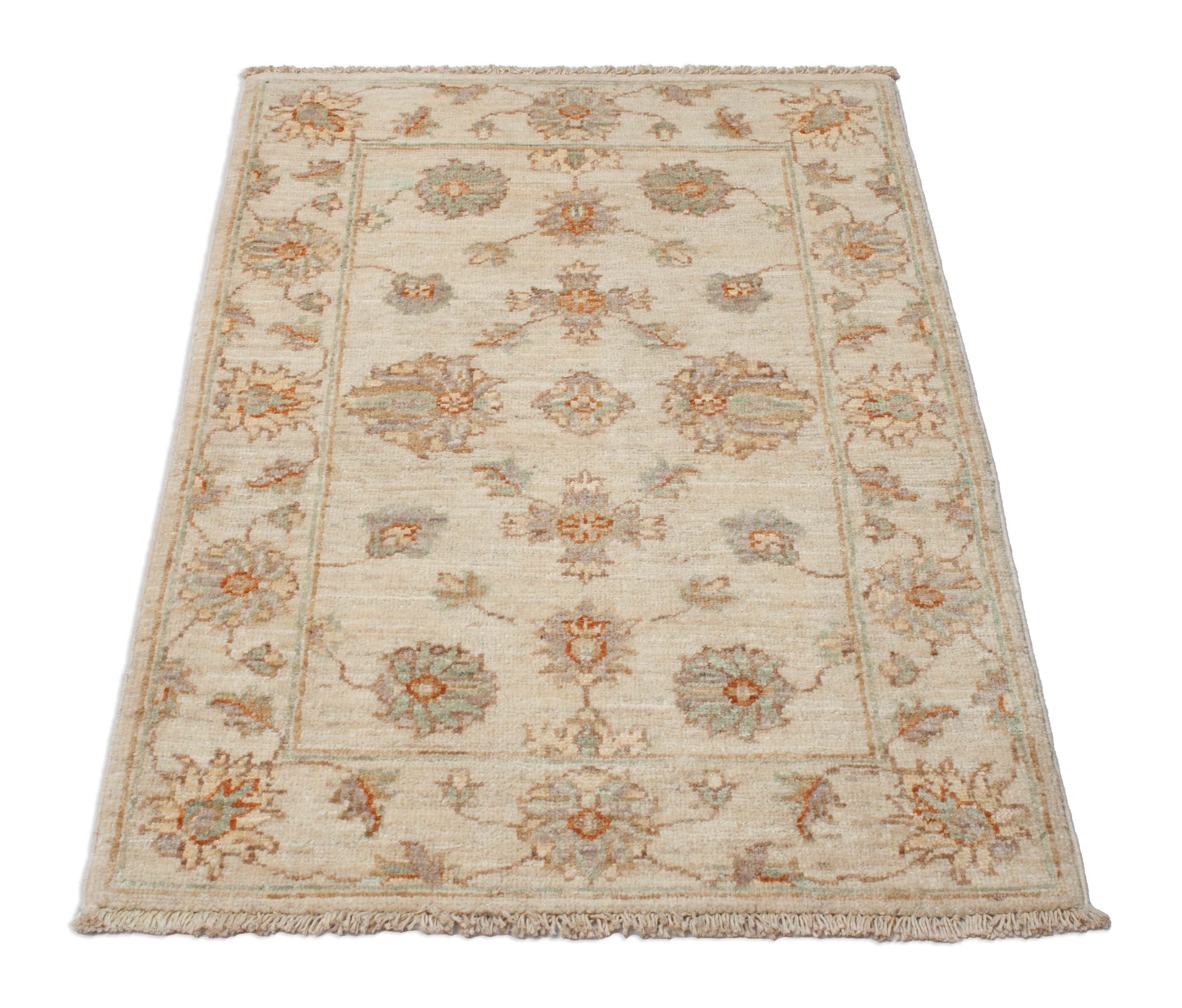 Eine Fotoaufnahme eines Farahan Teppichs.