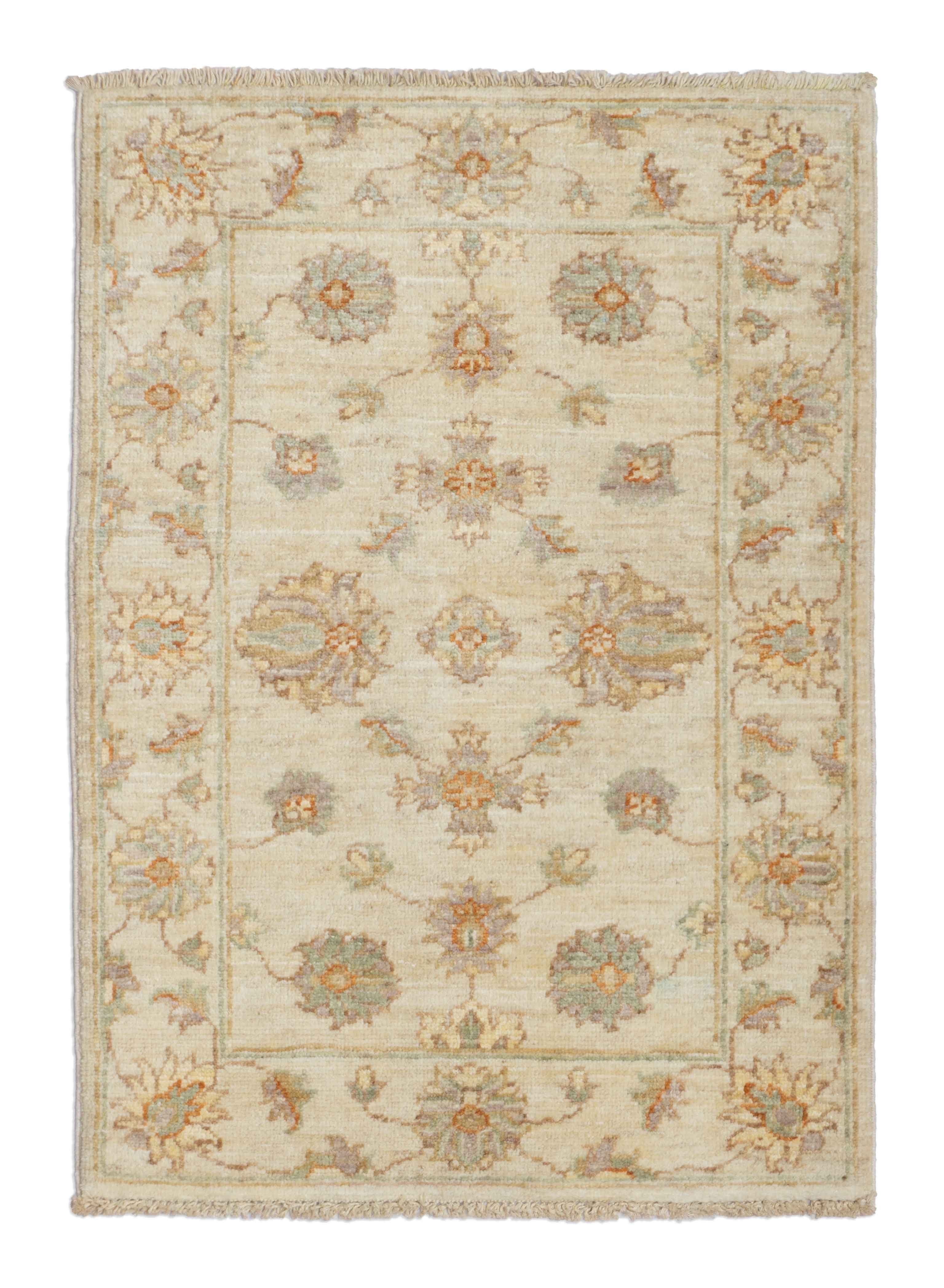 Eine Fotoaufnahme eines Farahan Teppichs.