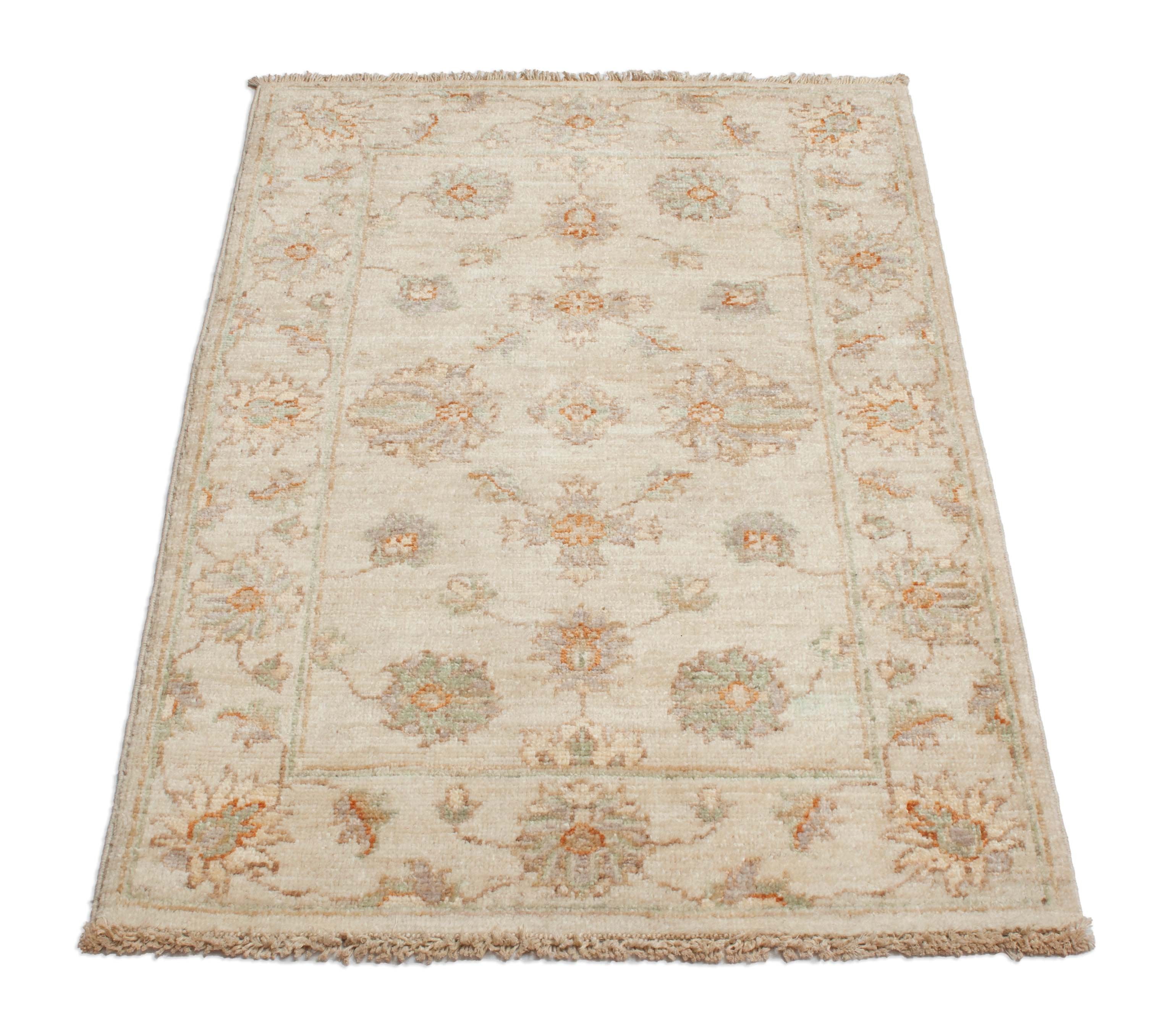 Eine Fotoaufnahme eines Farahan Teppichs.