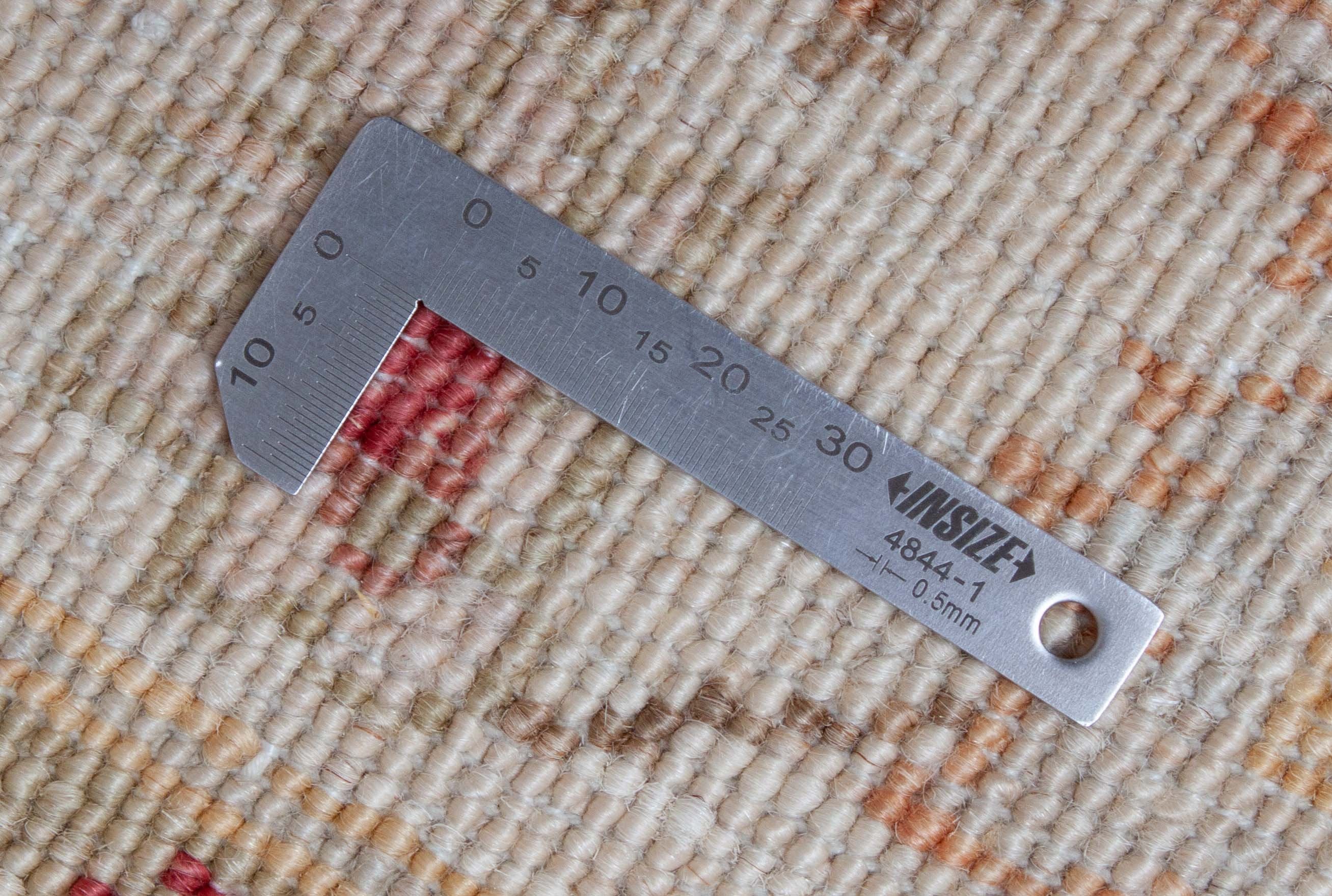 Eine Fotoaufnahme eines Farahan Teppichs.