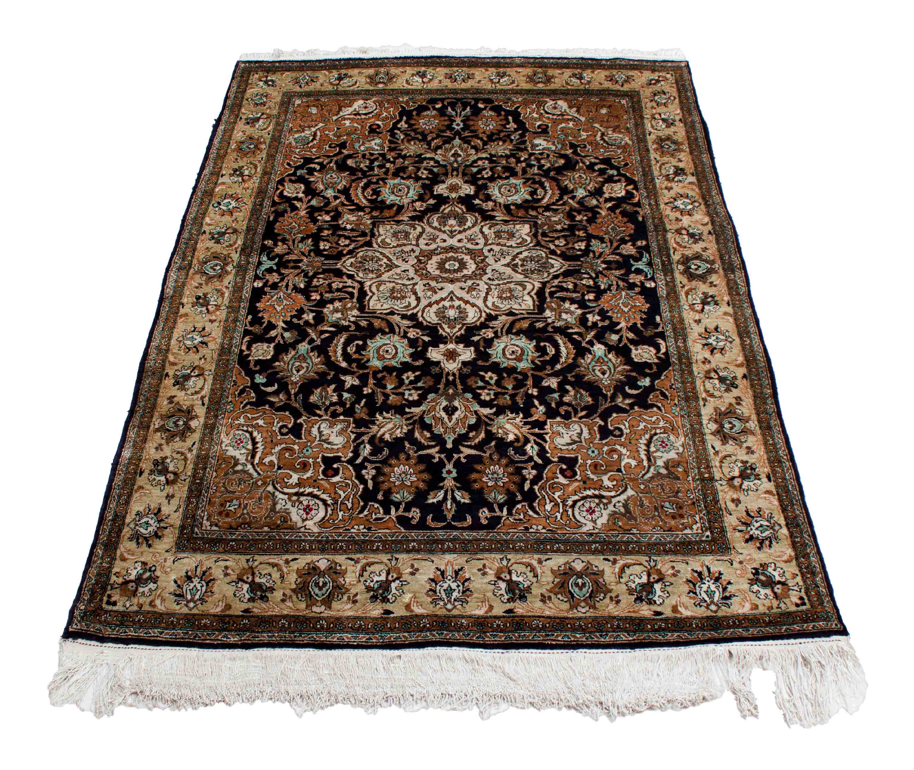 Ghom aus reiner Seide | 157 cm x 106 cm | Nr. 19394