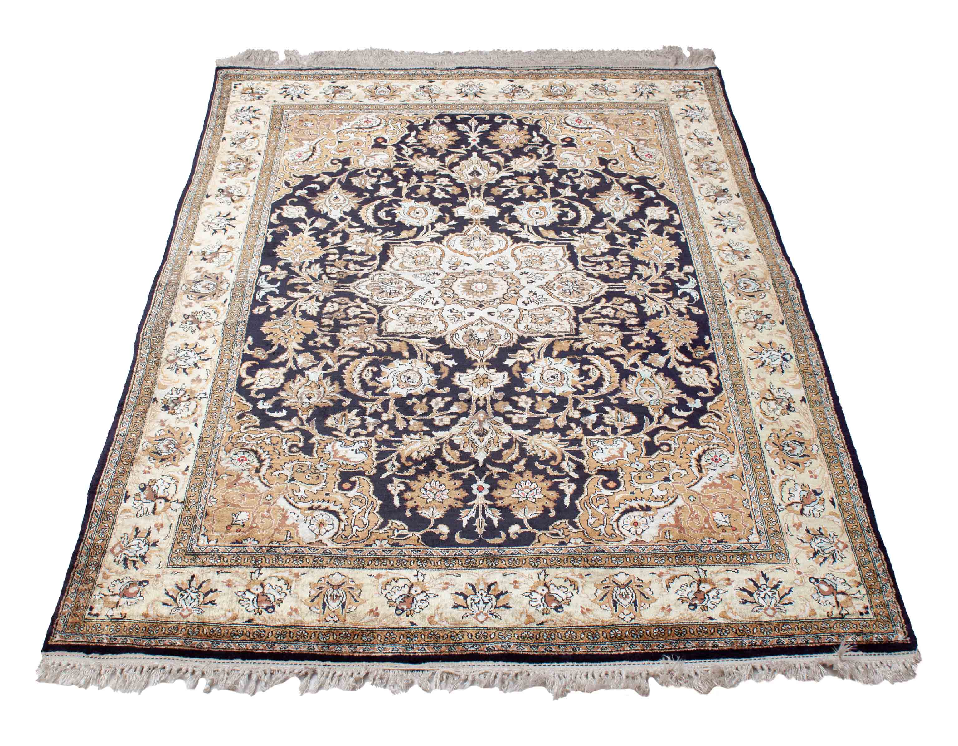 Ghom aus reiner Seide | 157 cm x 106 cm | Nr. 19394