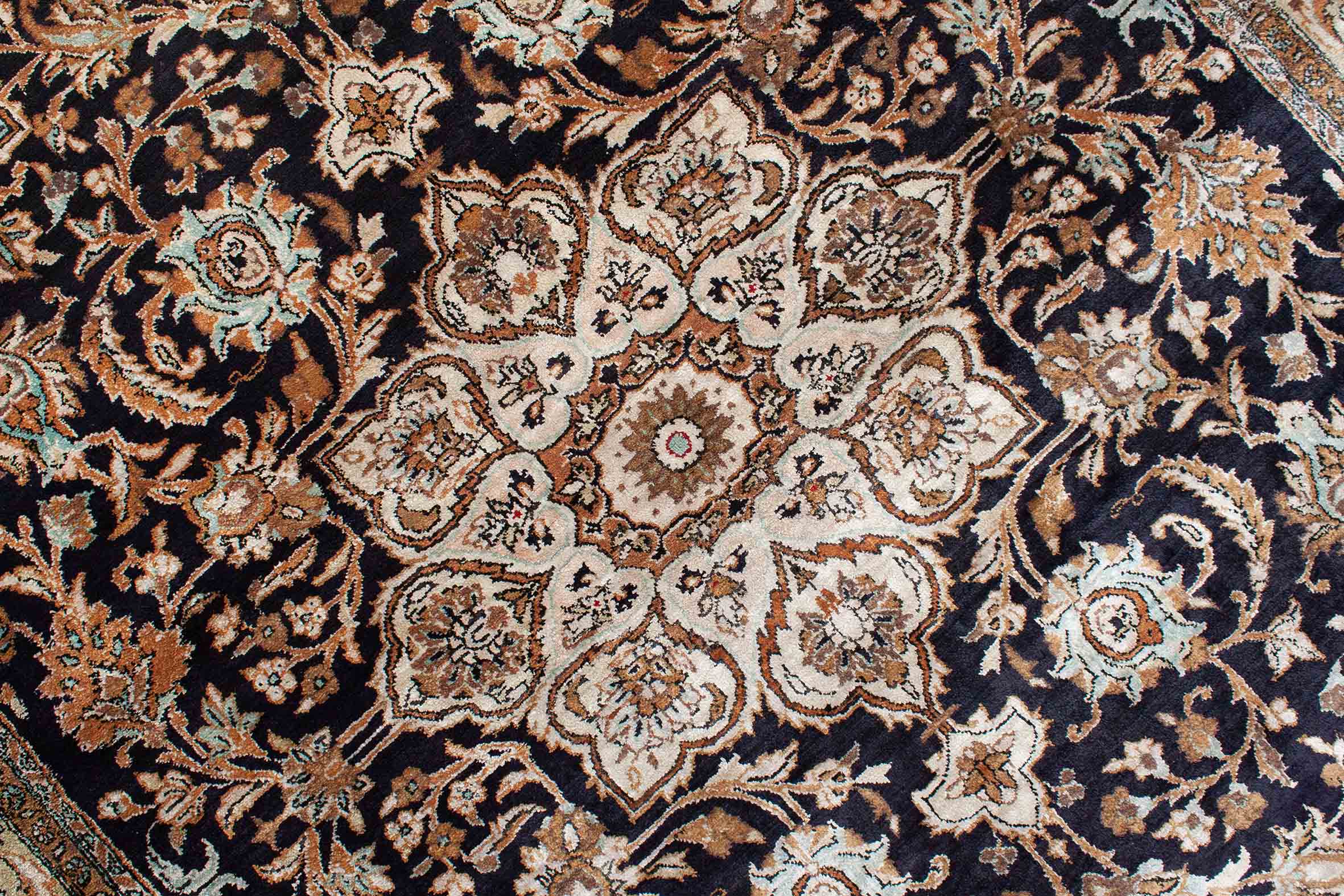 Ghom aus reiner Seide | 157 cm x 106 cm | Nr. 19394