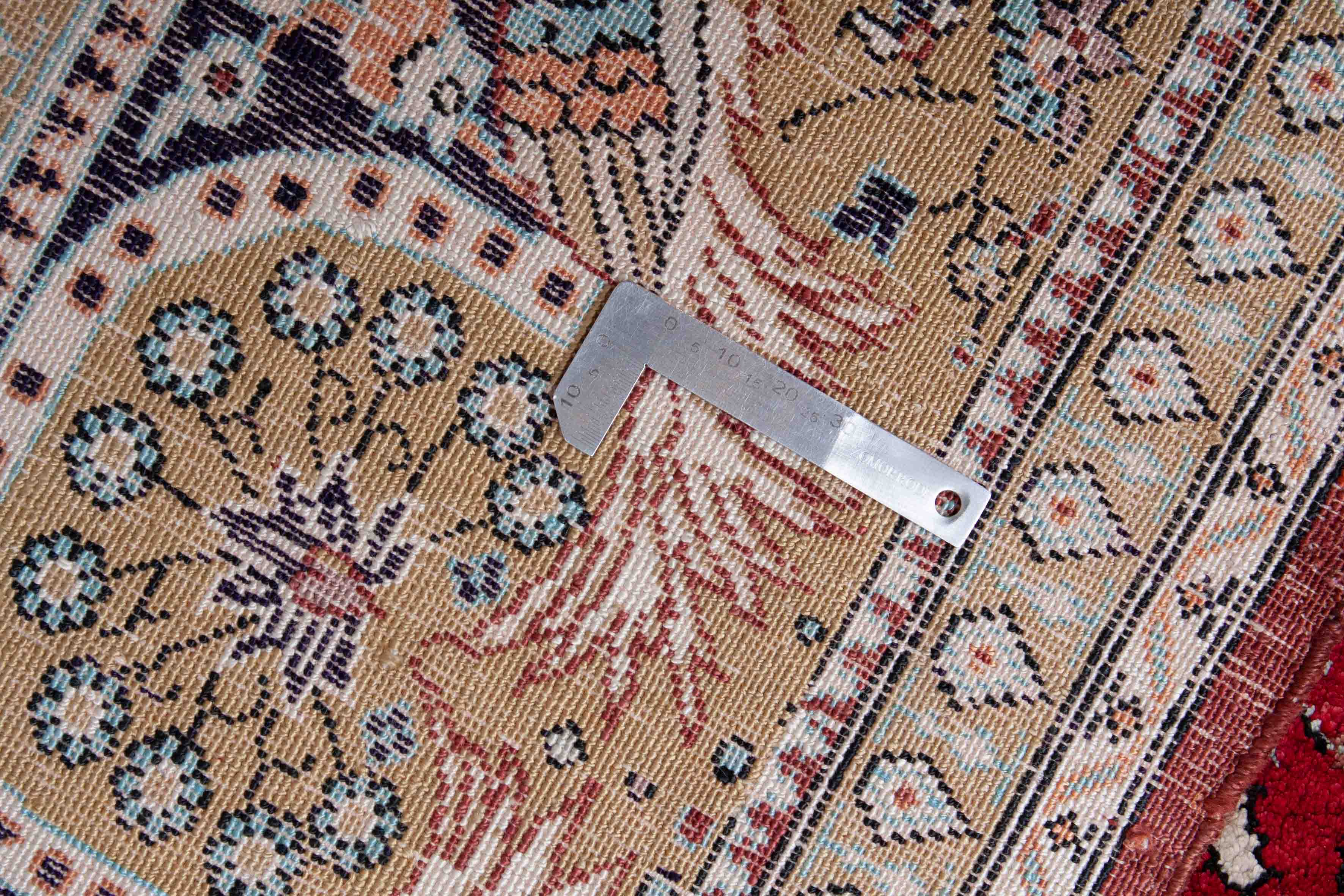 Ghom aus reiner Seide | 222 cm x 137 cm | Nr. 19395