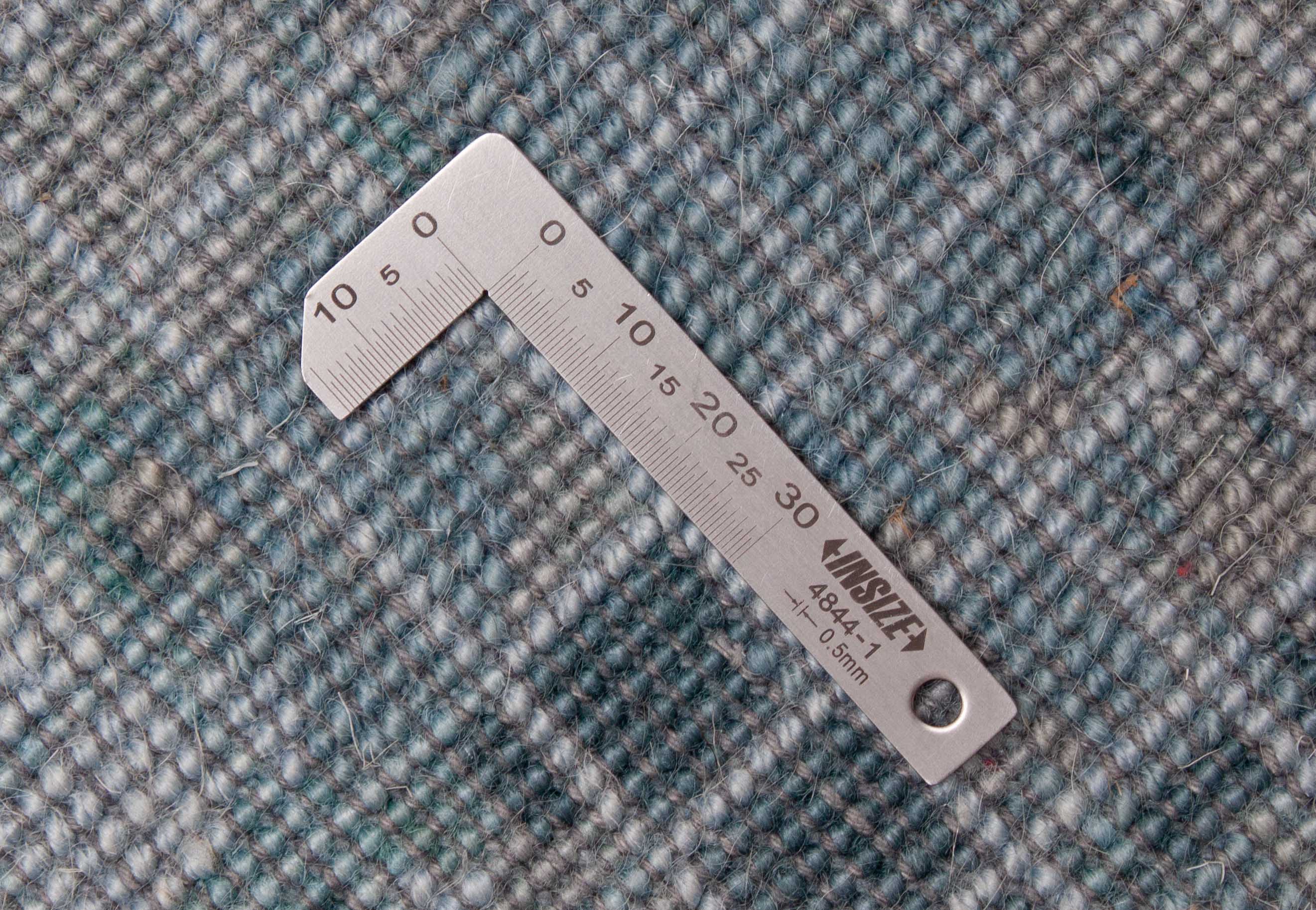 Eine Fotoaufnahme eines Terra Teppichs.