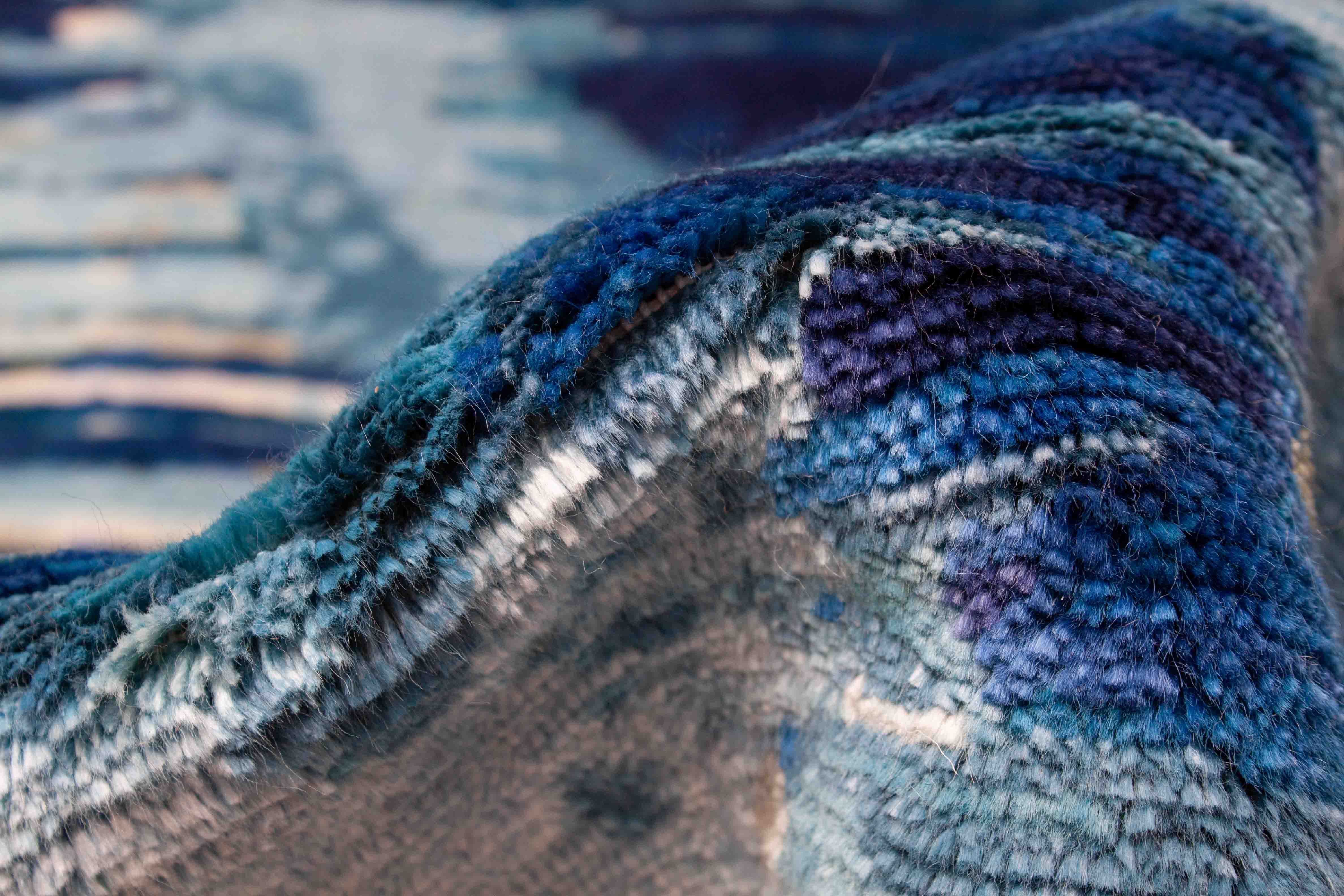 Eine Fotoaufnahme eines Mood Teppichs.