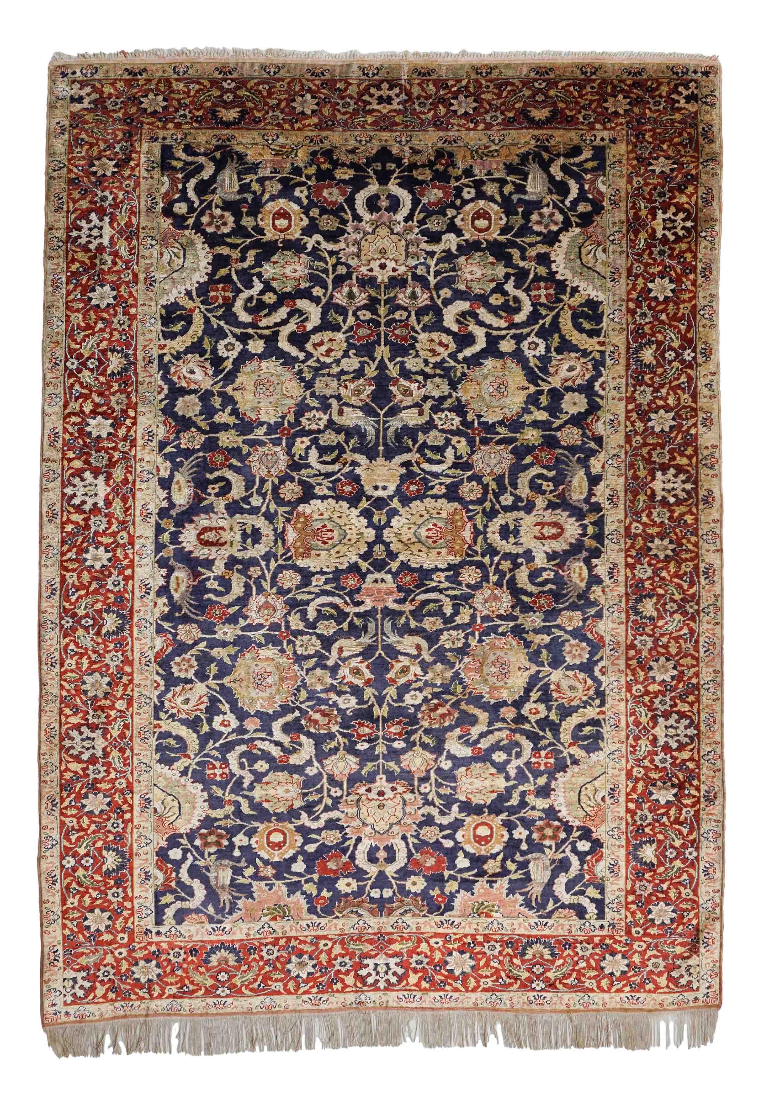 Eine Fotoaufnahme eines Kayseri Teppichs.