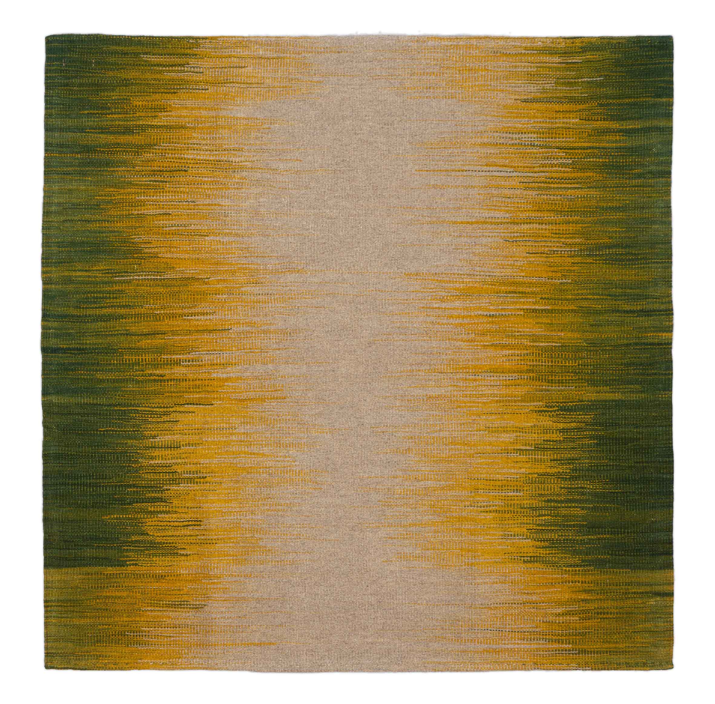 Eine Fotoaufnahme eines Kelim Teppichs.