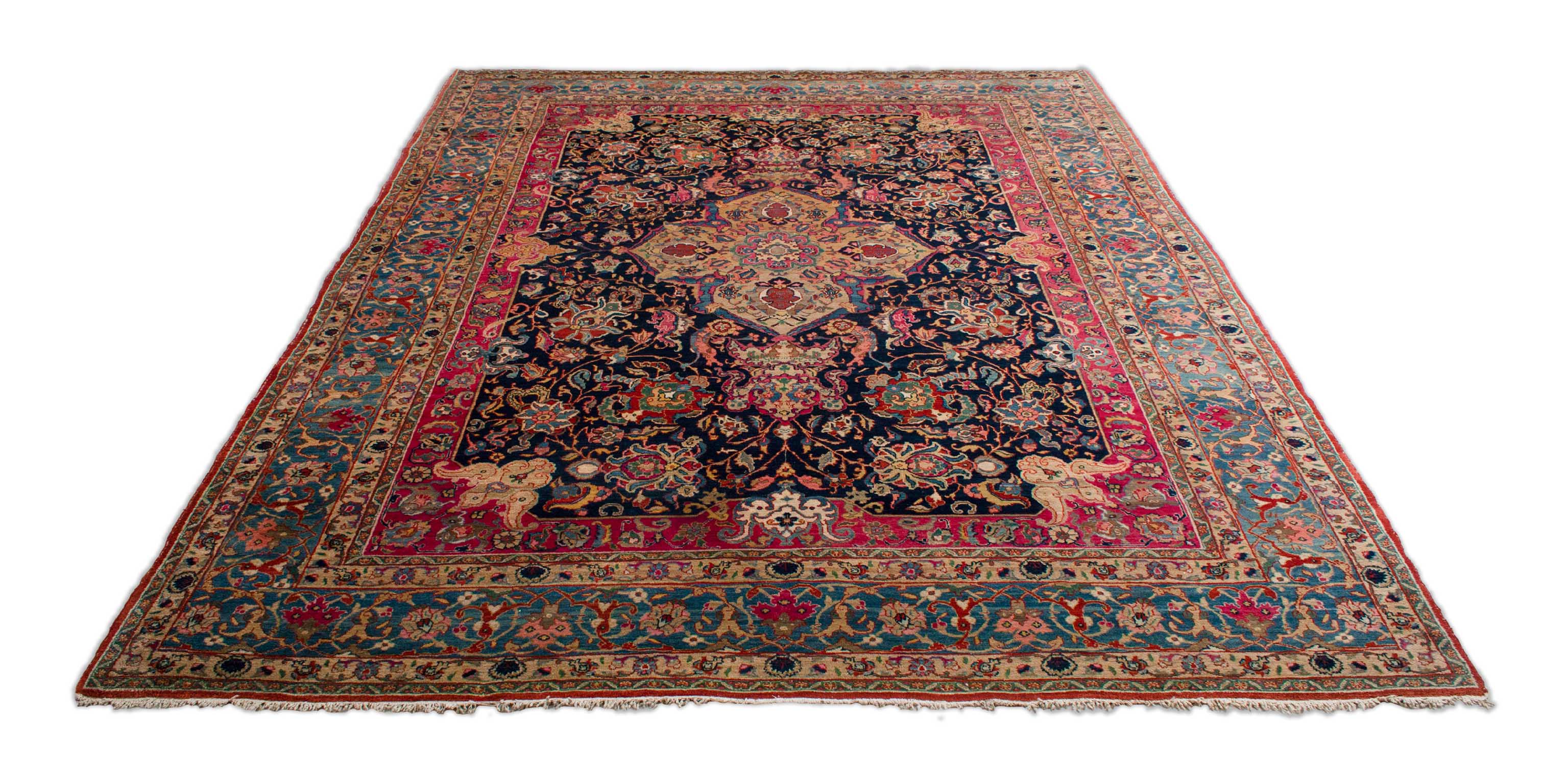 Alter Täbriz | 416 cm x 330 cm | Nr. 19717