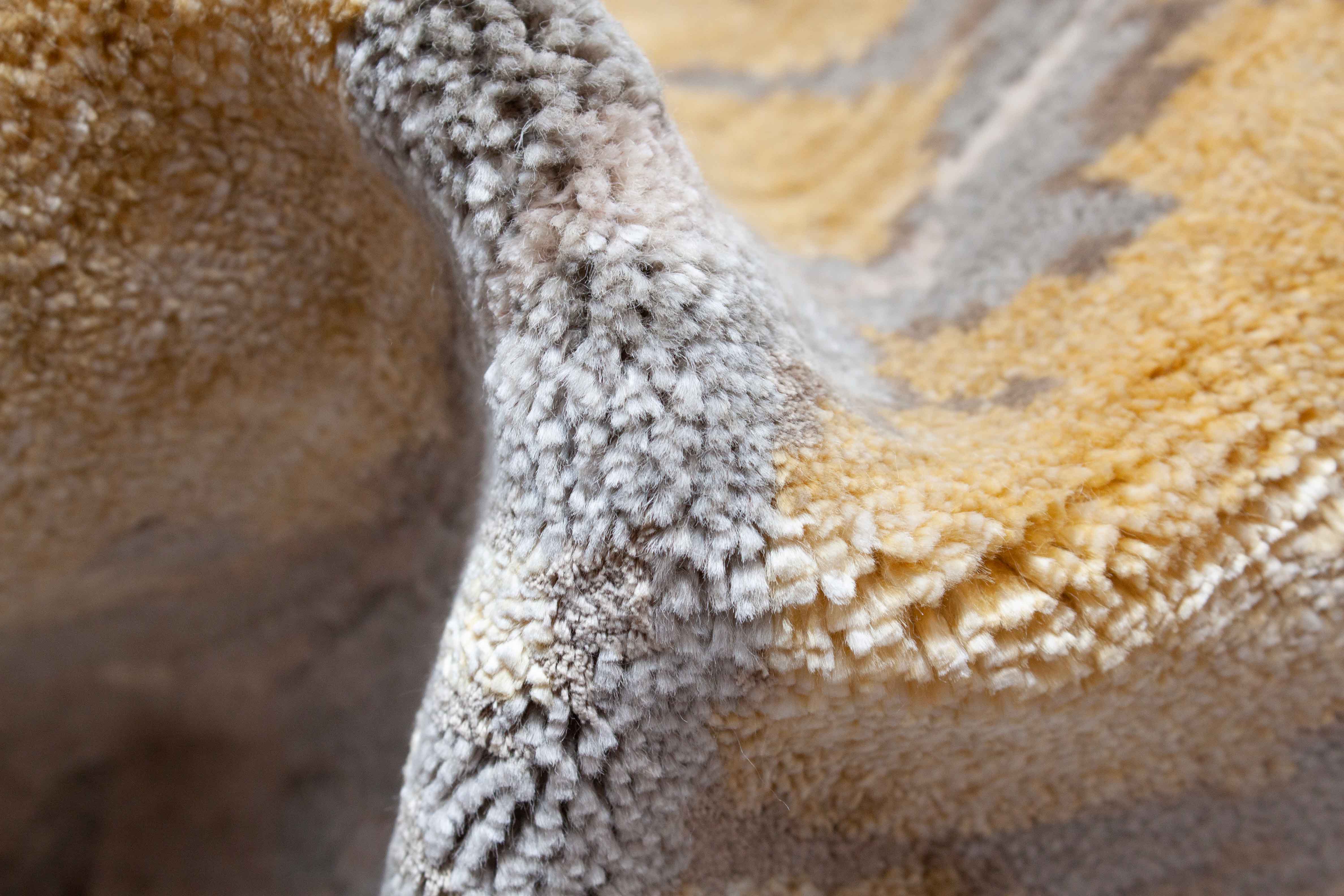 Eine Fotoaufnahme eines Terra Teppichs.