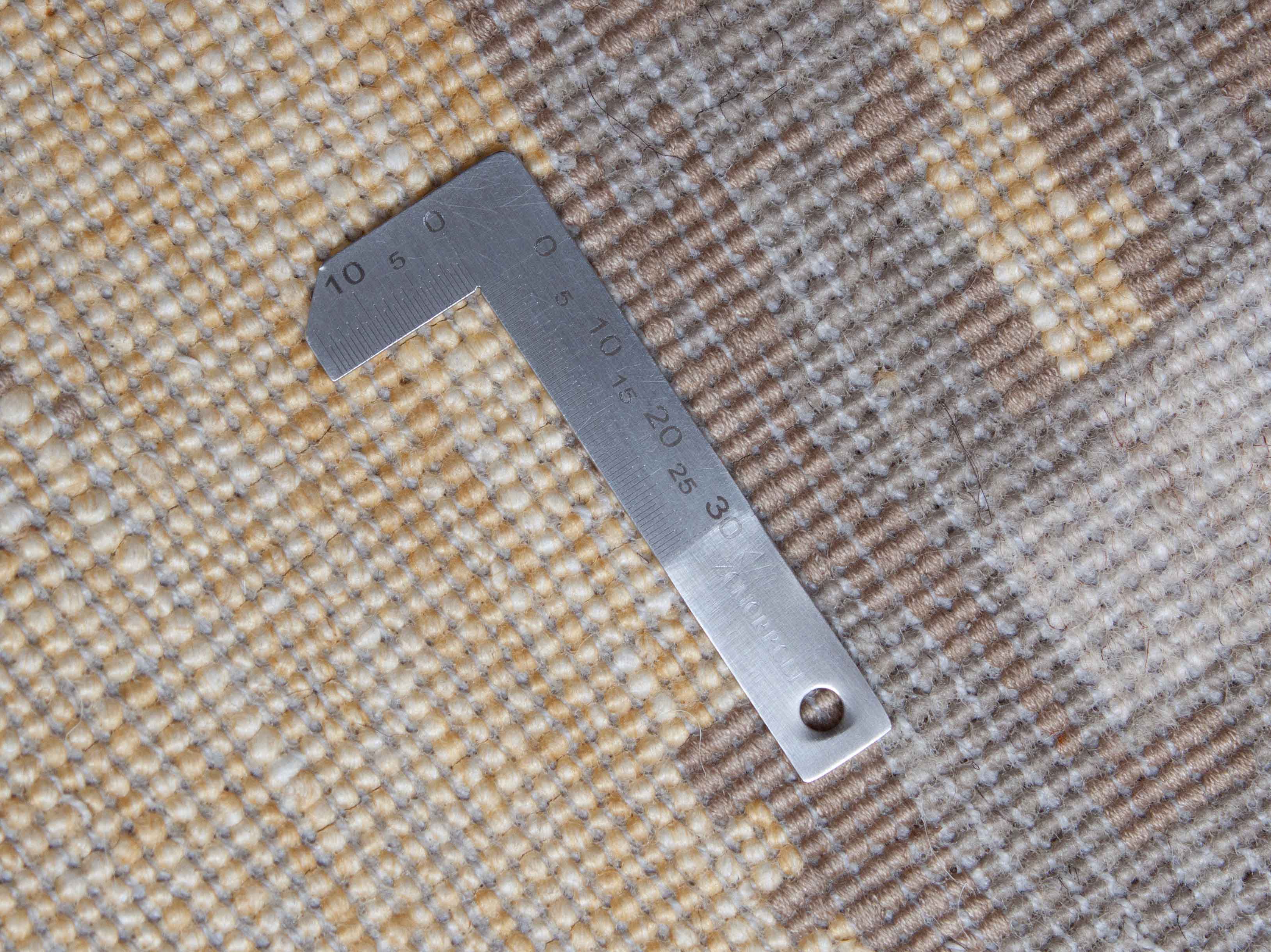 Eine Fotoaufnahme eines Terra Teppichs.