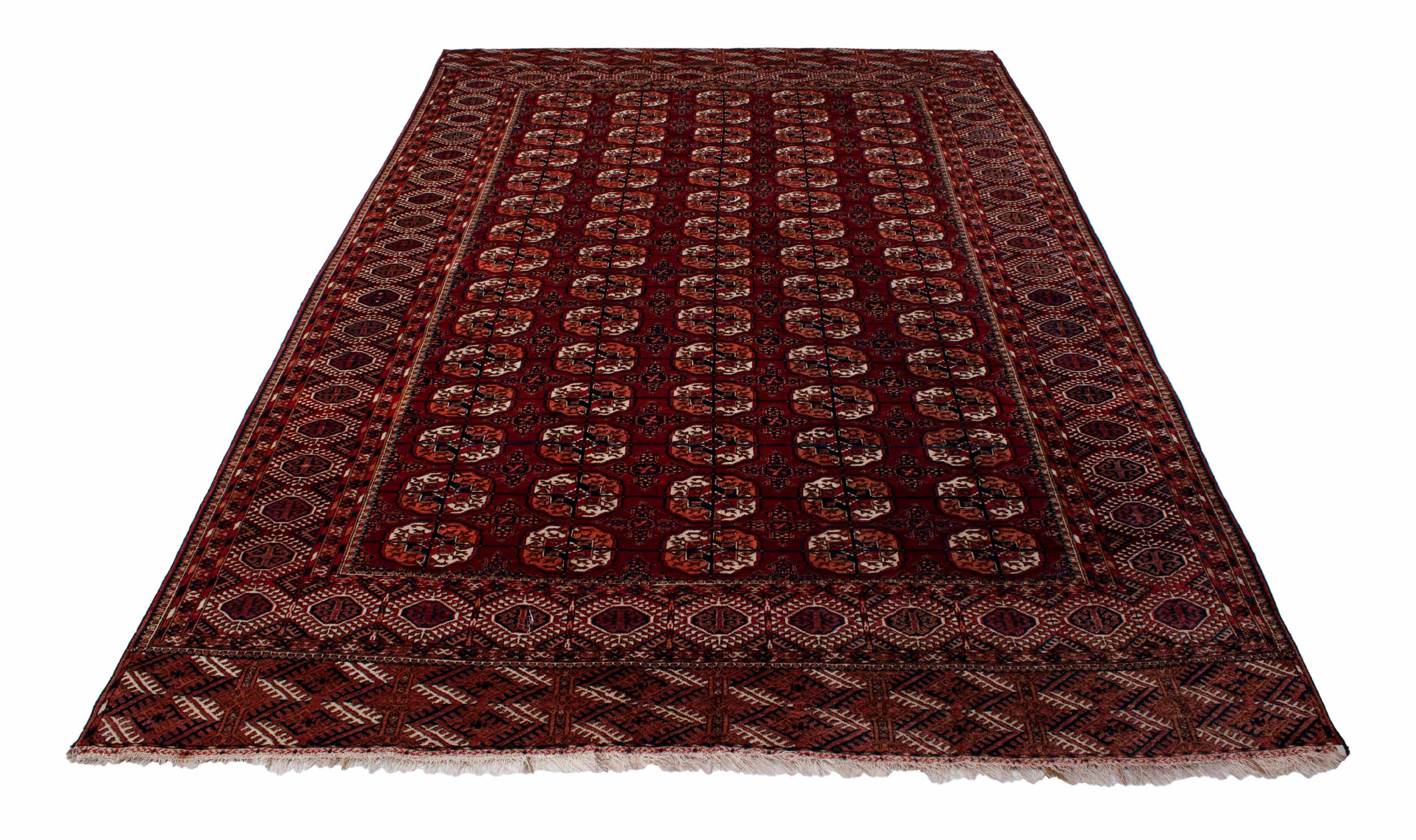 Alter Turkmenischer Teppich | 300 cm x 206 cm | Nr. 19945