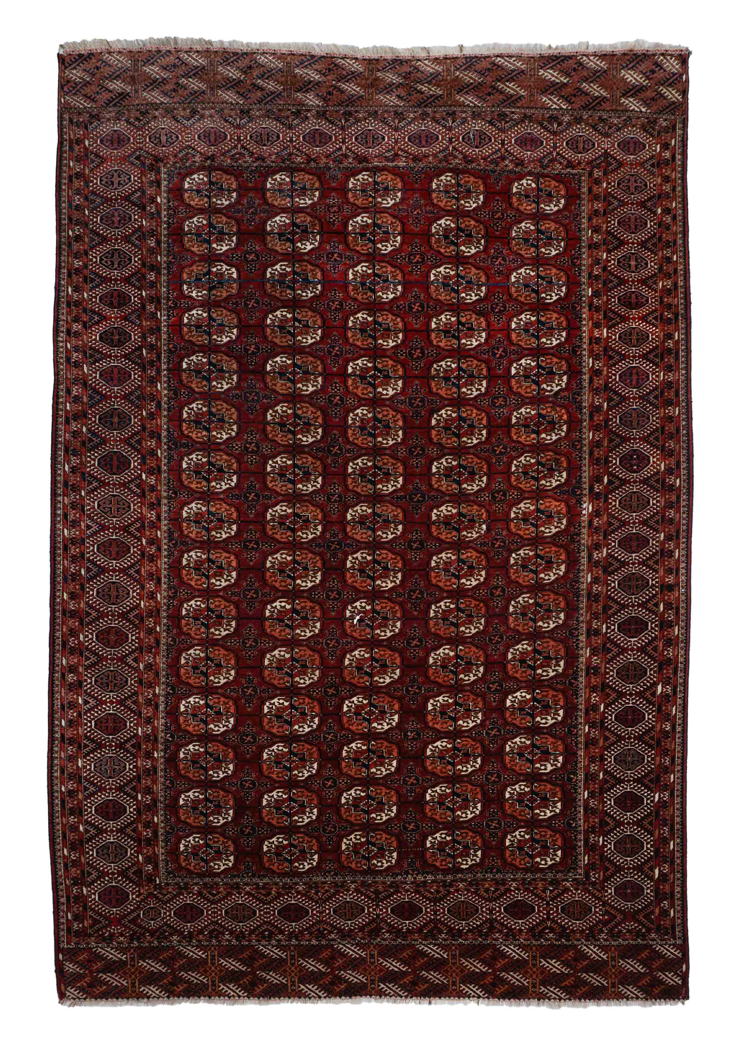 Alter Turkmenischer Teppich | 300 cm x 206 cm | Nr. 19945