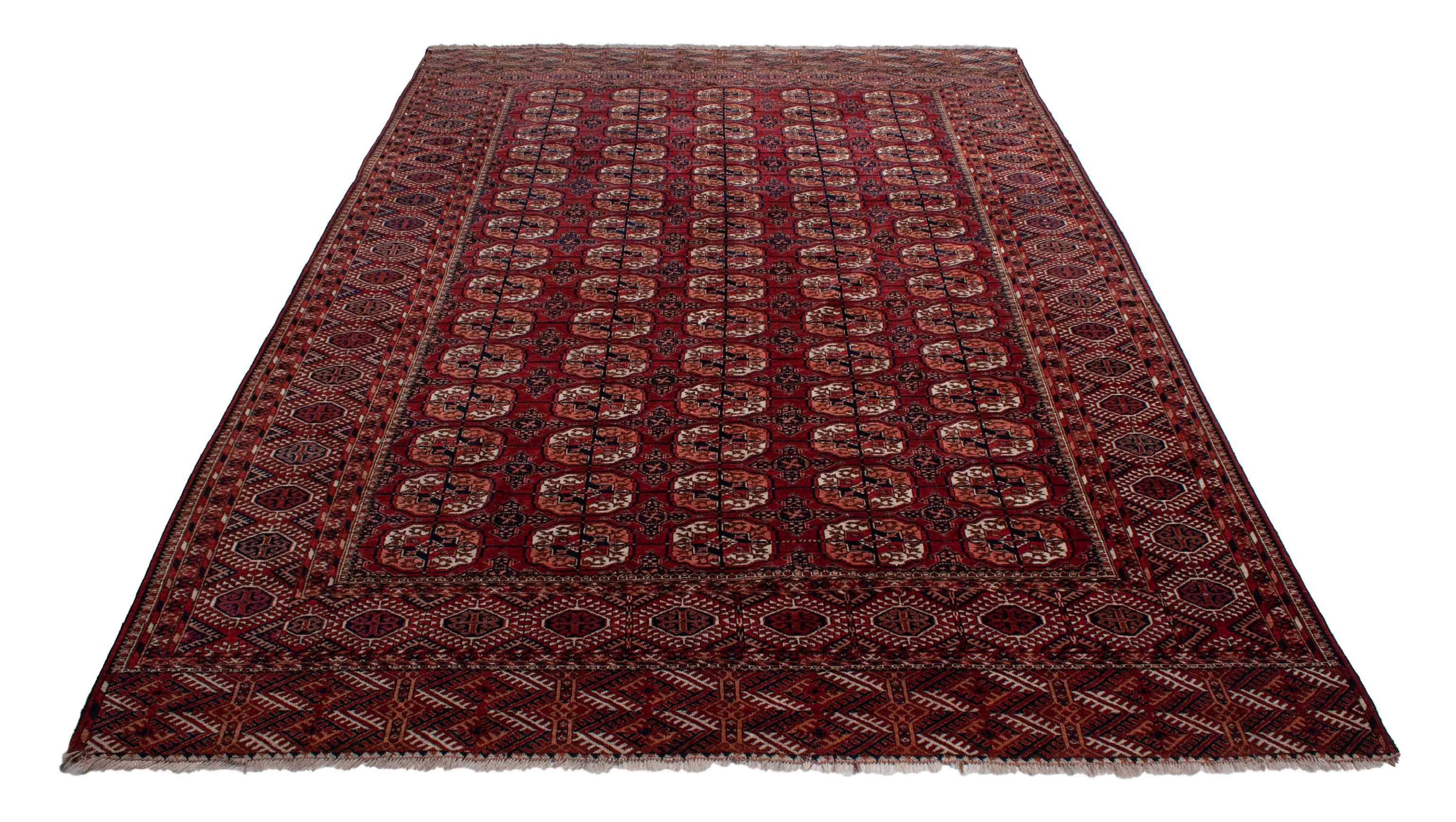 Alter Turkmenischer Teppich | 300 cm x 206 cm | Nr. 19945