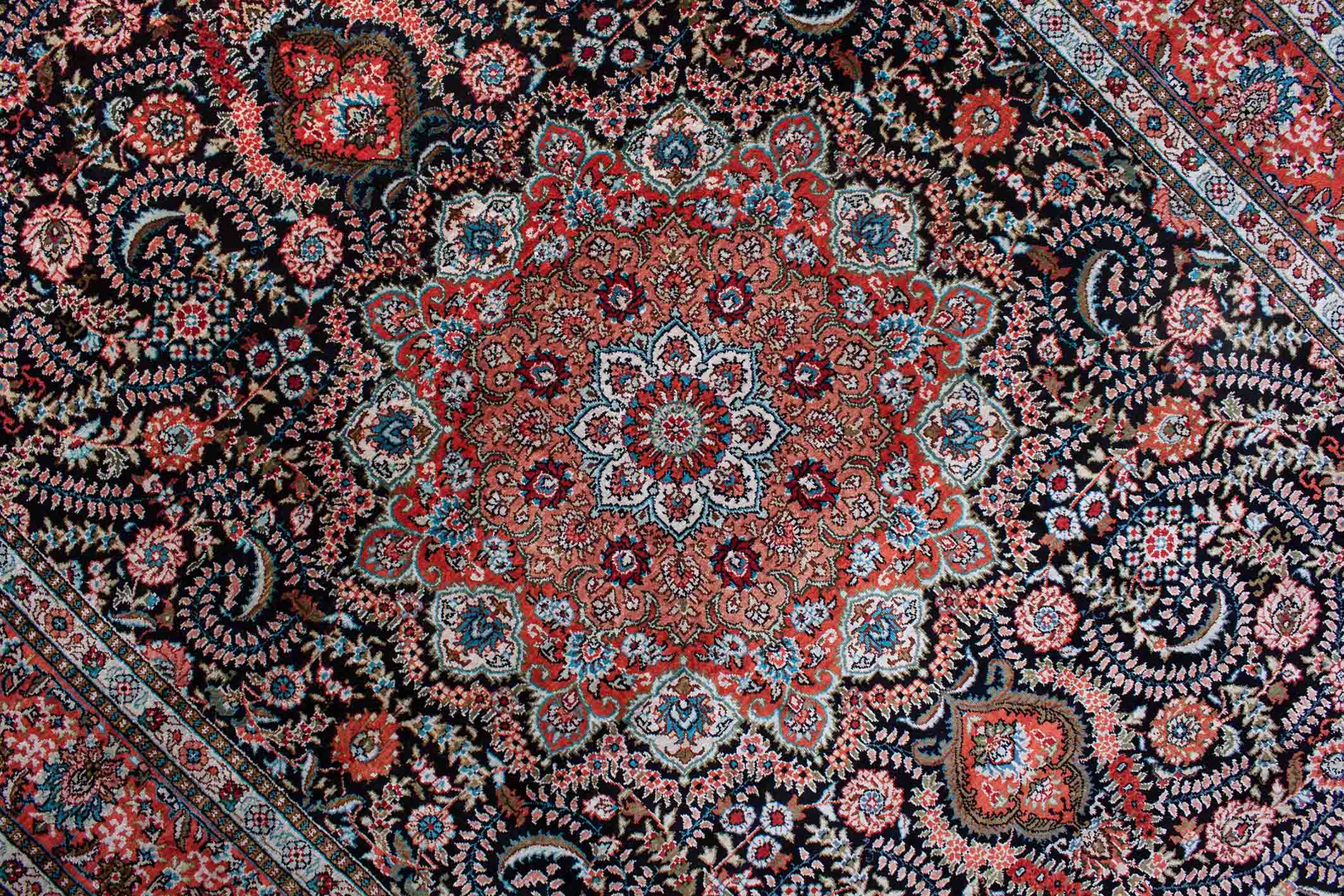 Chinesischer Hereke aus reiner Seide | 152 cm x 95 cm | Nr. 20091