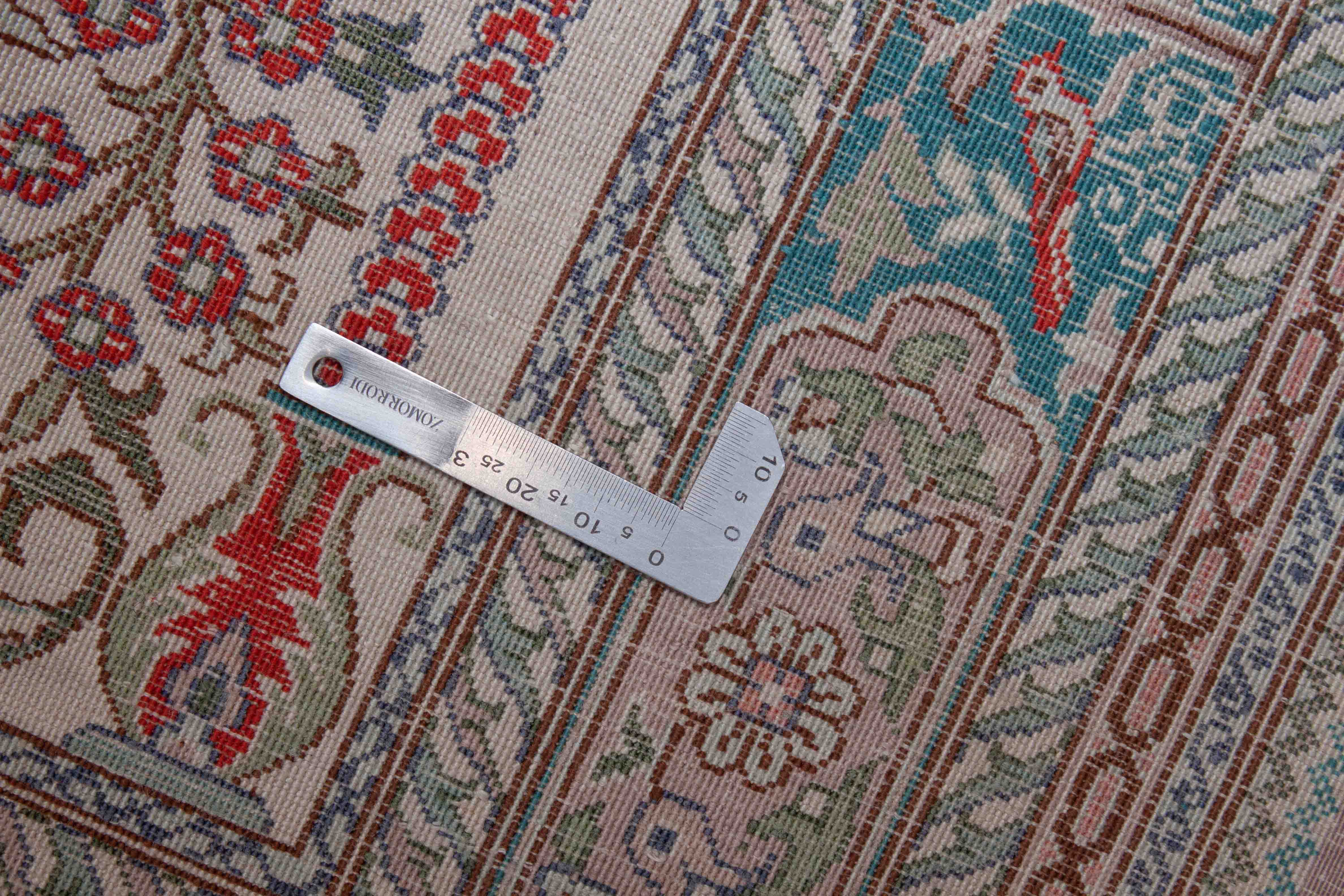 Chinesischer Hereke aus reiner Seide | 90 cm x 63 cm | Nr. 20127