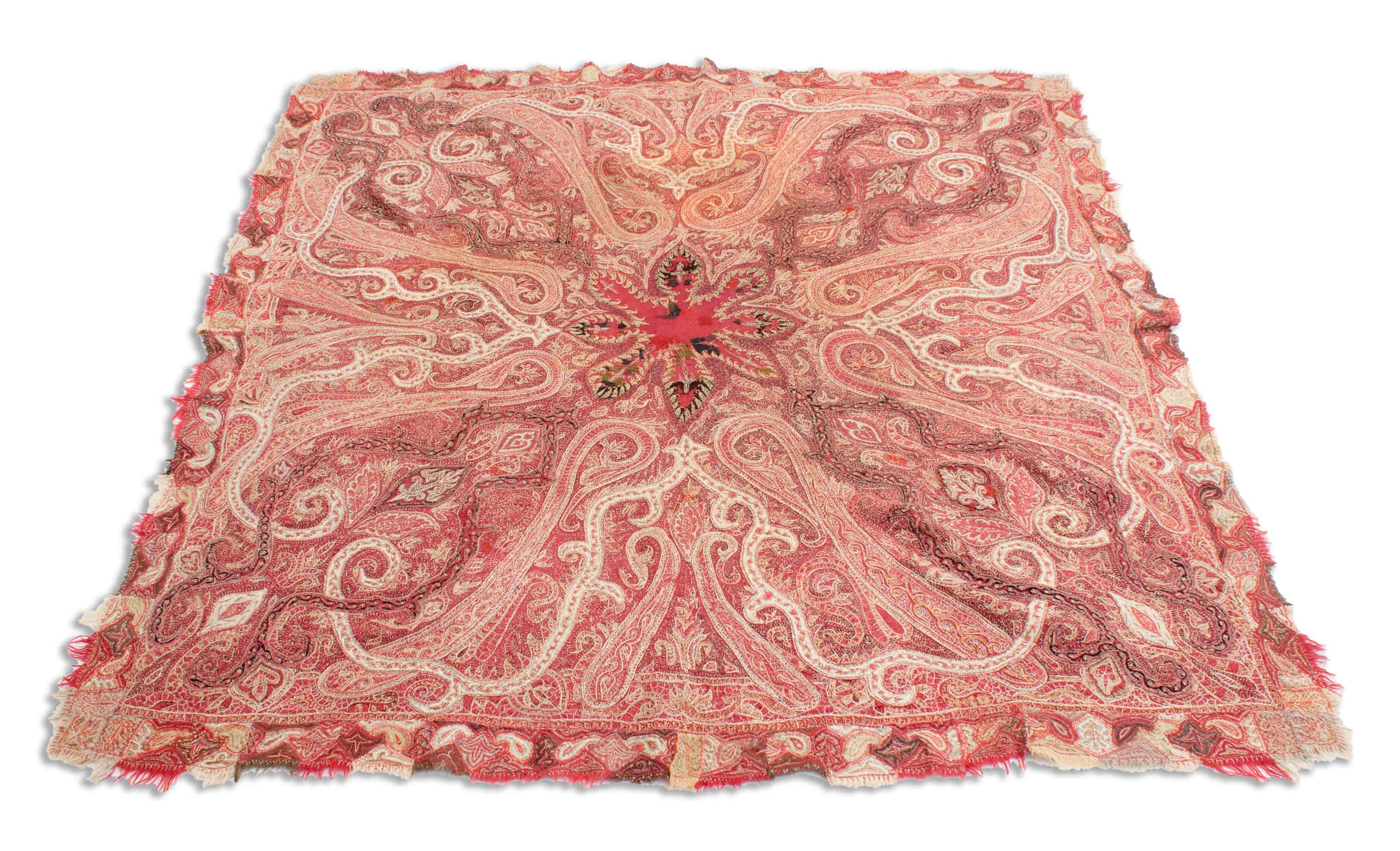 Antiker Suzani | 160 cm x 160 cm | Nr. 20437