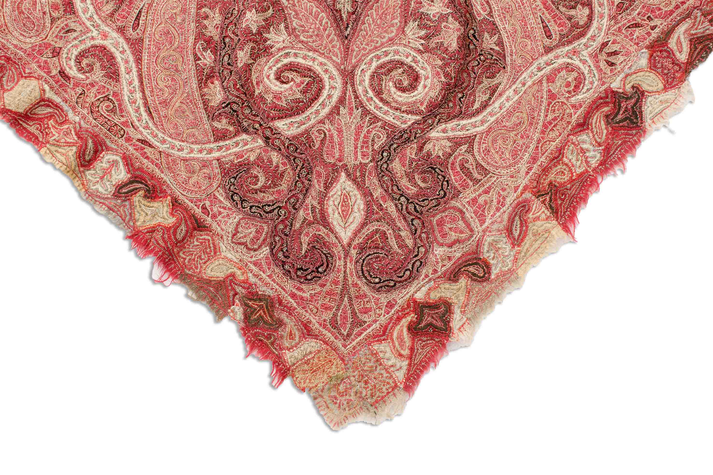 Antiker Suzani | 160 cm x 160 cm | Nr. 20437
